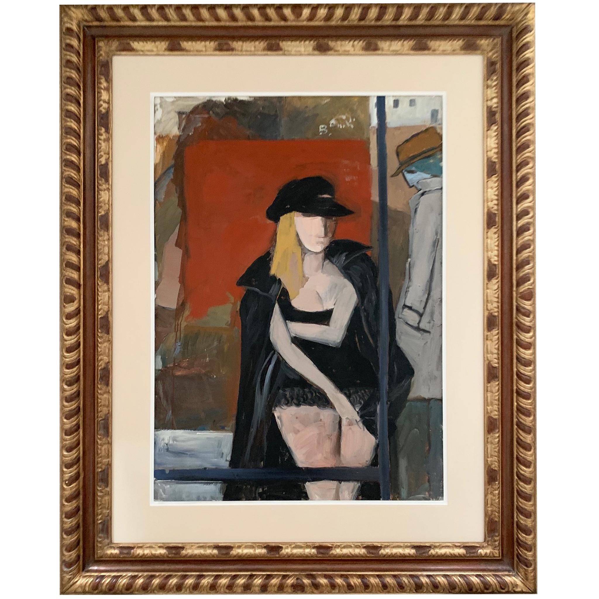 Internal von Bruno Paoli – Figuratives Gemälde im Angebot 1