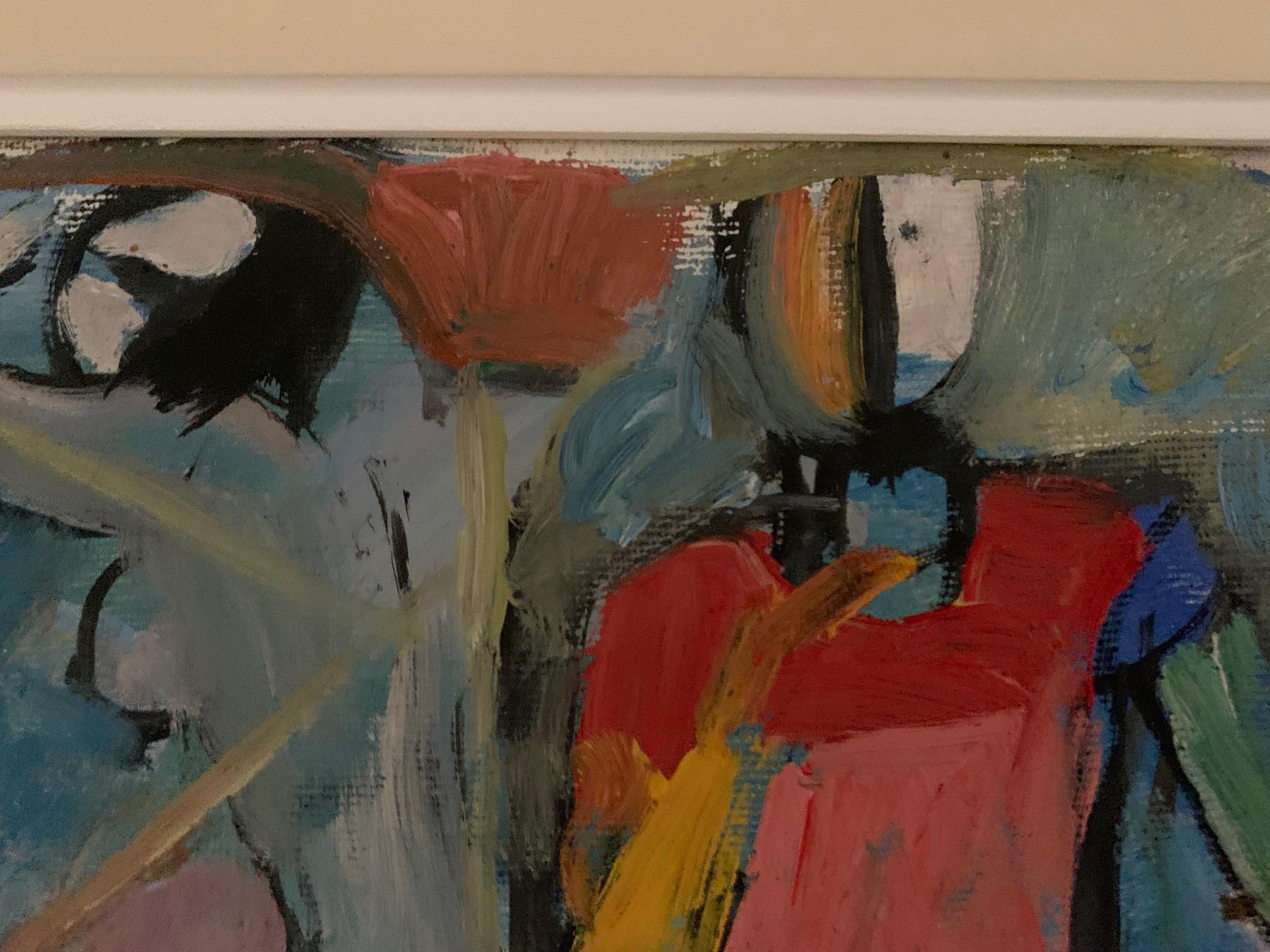 Lounge-Zeichnungsraum von Bruno Paoli – Figuratives Gemälde im Angebot 5