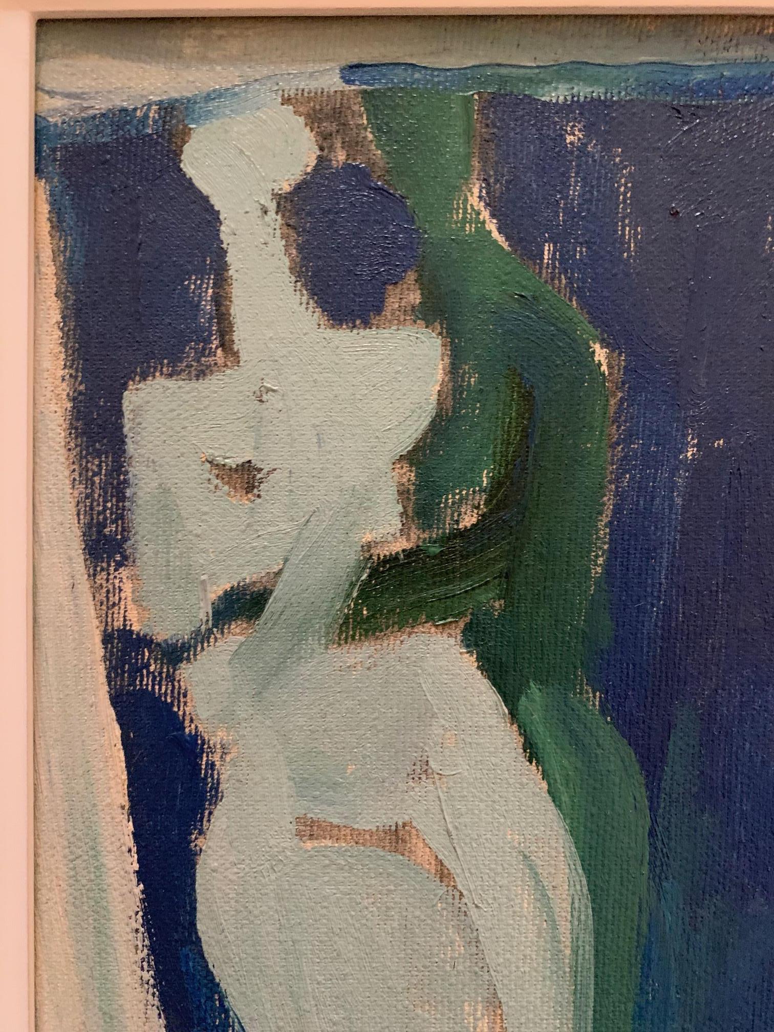 Meeting By Bruno Paoli - Figurative Painting For Sale 5
