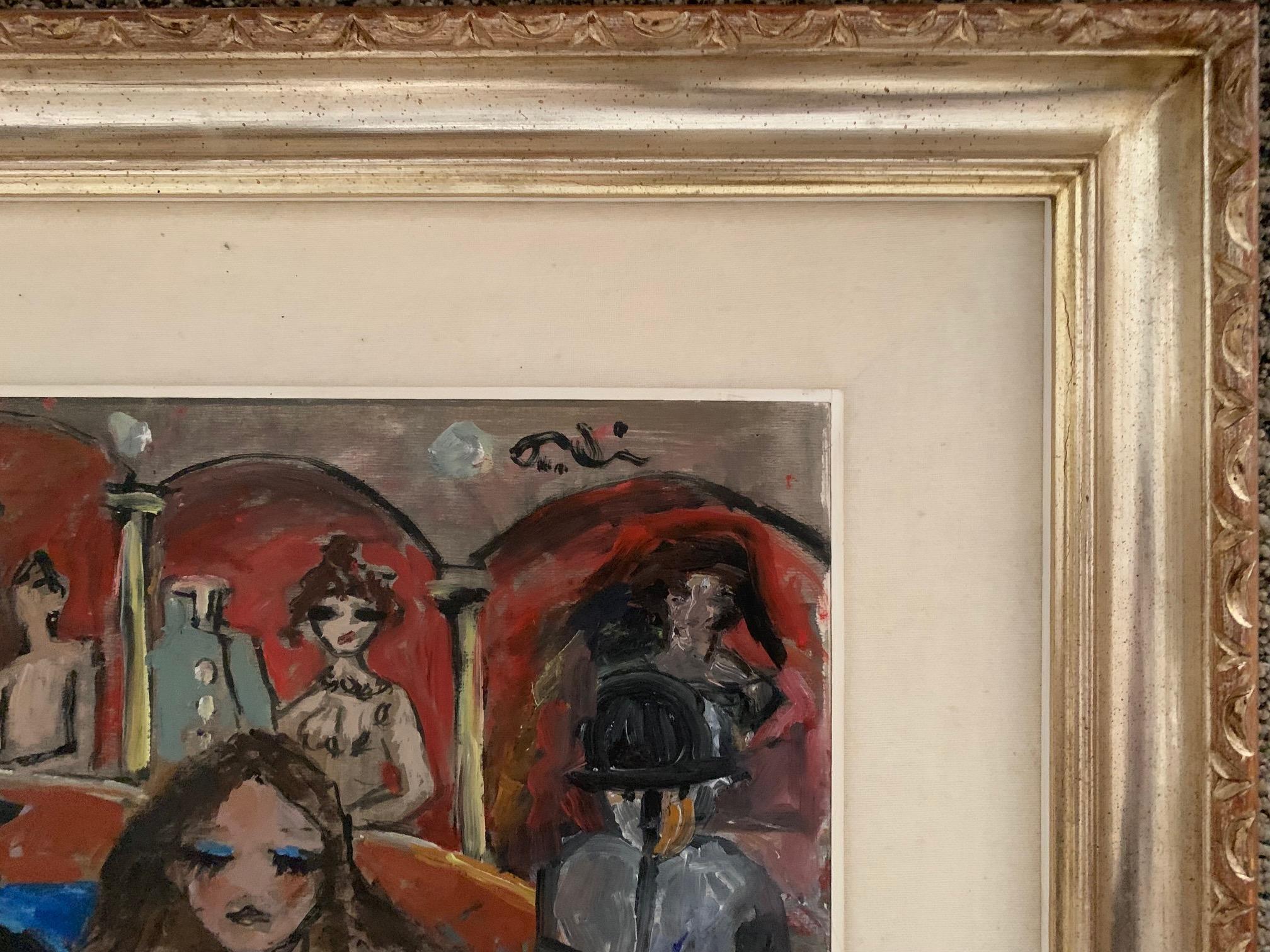 Erinnerungen von Bruno Paoli – Figuratives Gemälde im Angebot 5