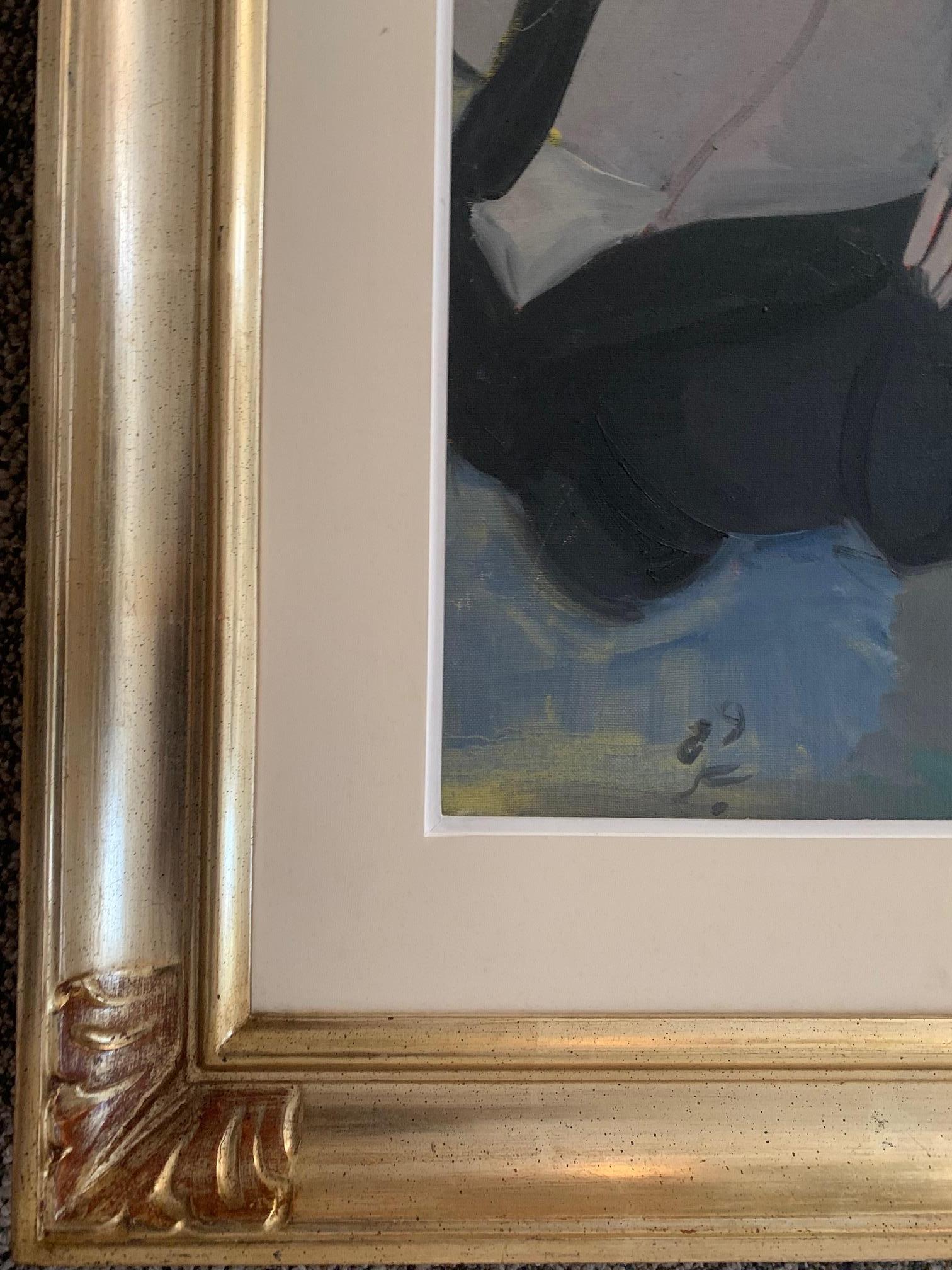 Miriam By Bruno Paoli - Figurative Painting For Sale 3