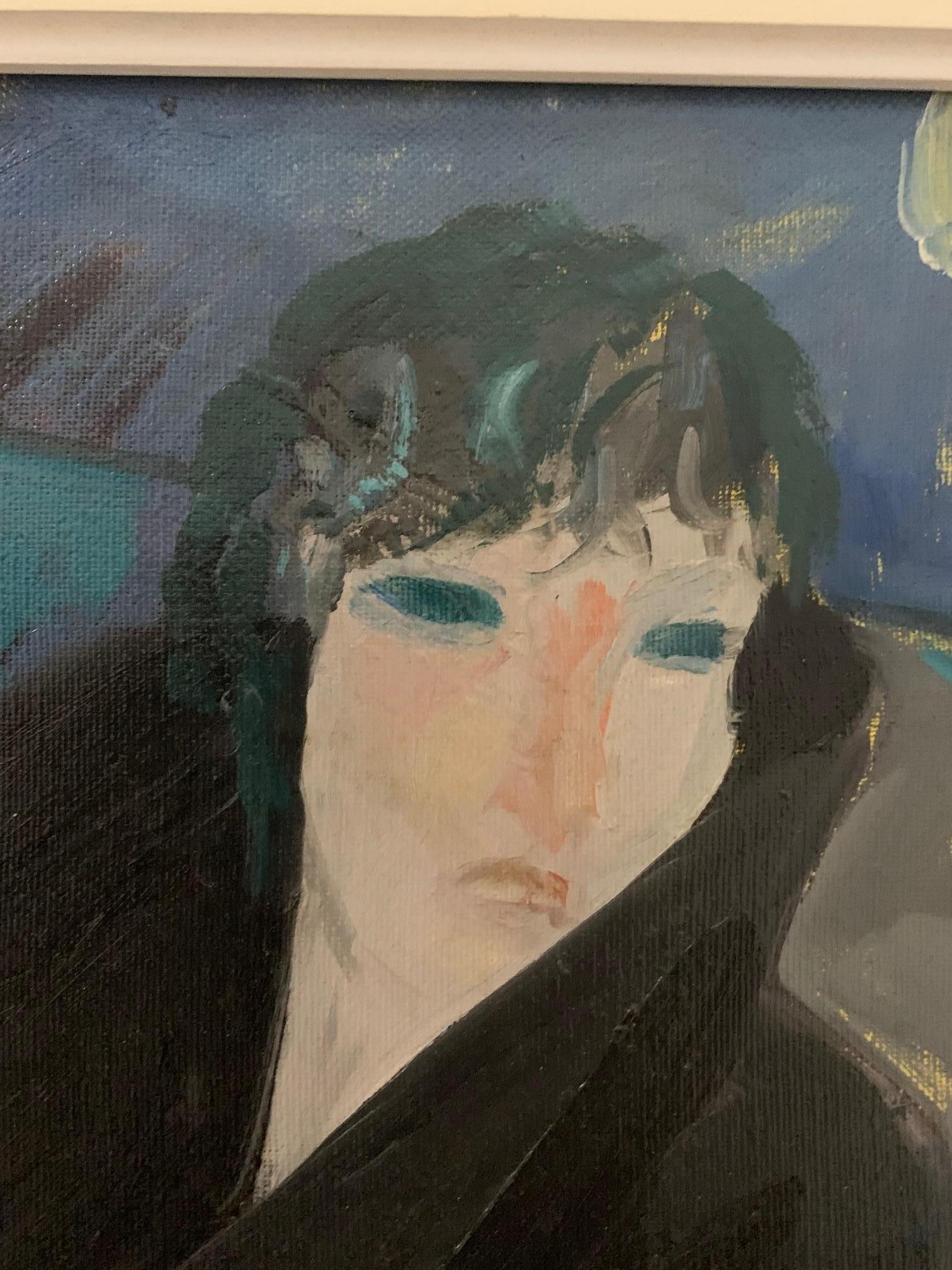 Miriam By Bruno Paoli - Figurative Painting For Sale 4