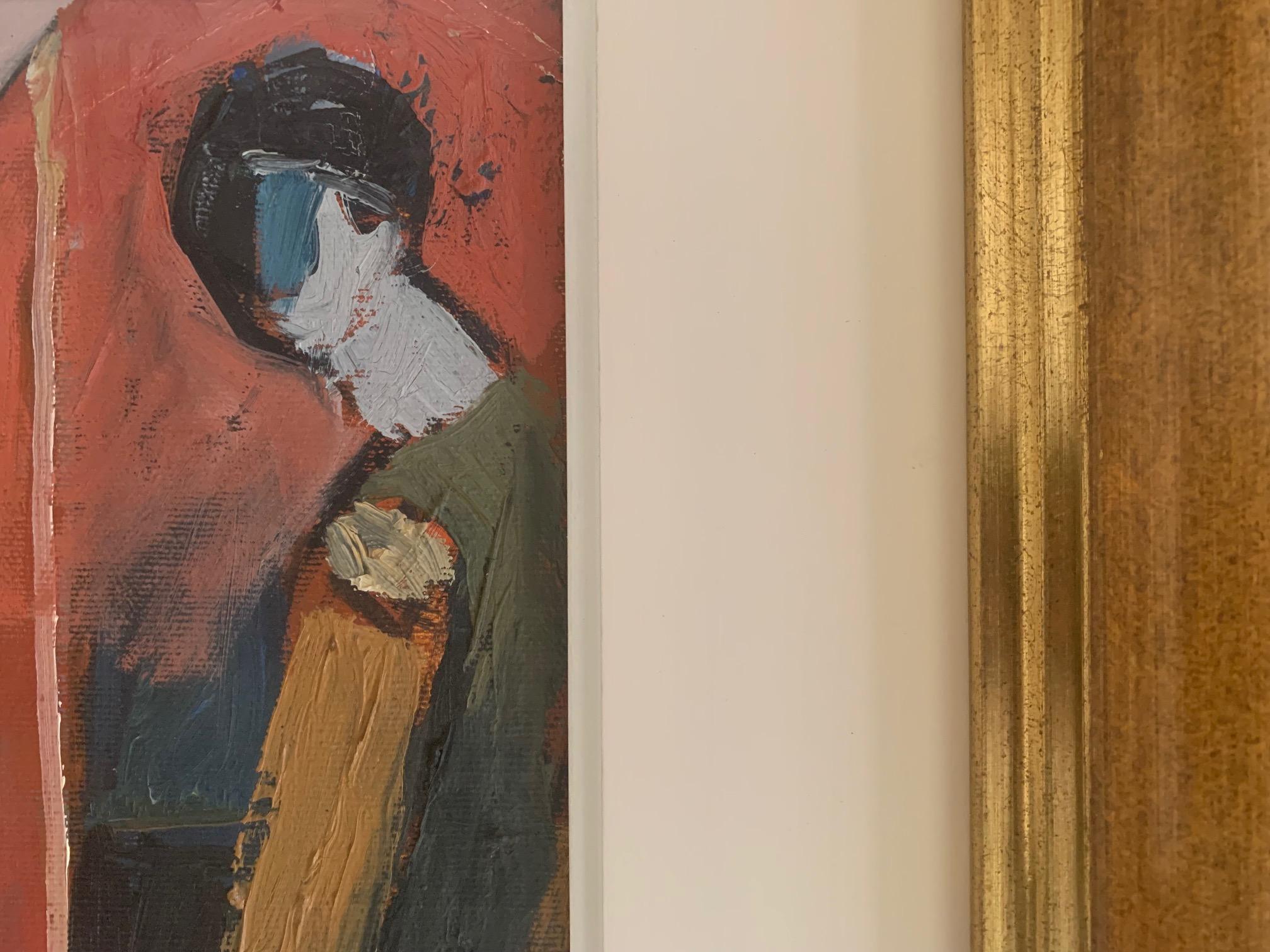 Modell und Maler von Bruno Paoli – Figuratives Gemälde im Angebot 5