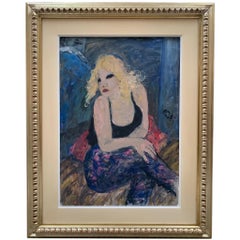 Model By Bruno Paoli - Figurative Painting