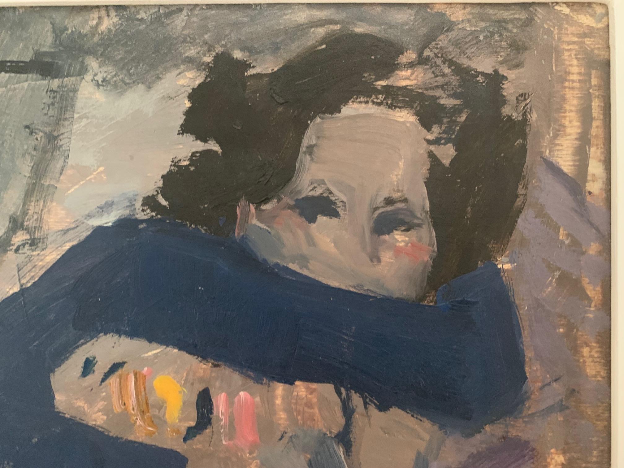 Nene de Bruno Paoli - Peinture figurative en vente 3