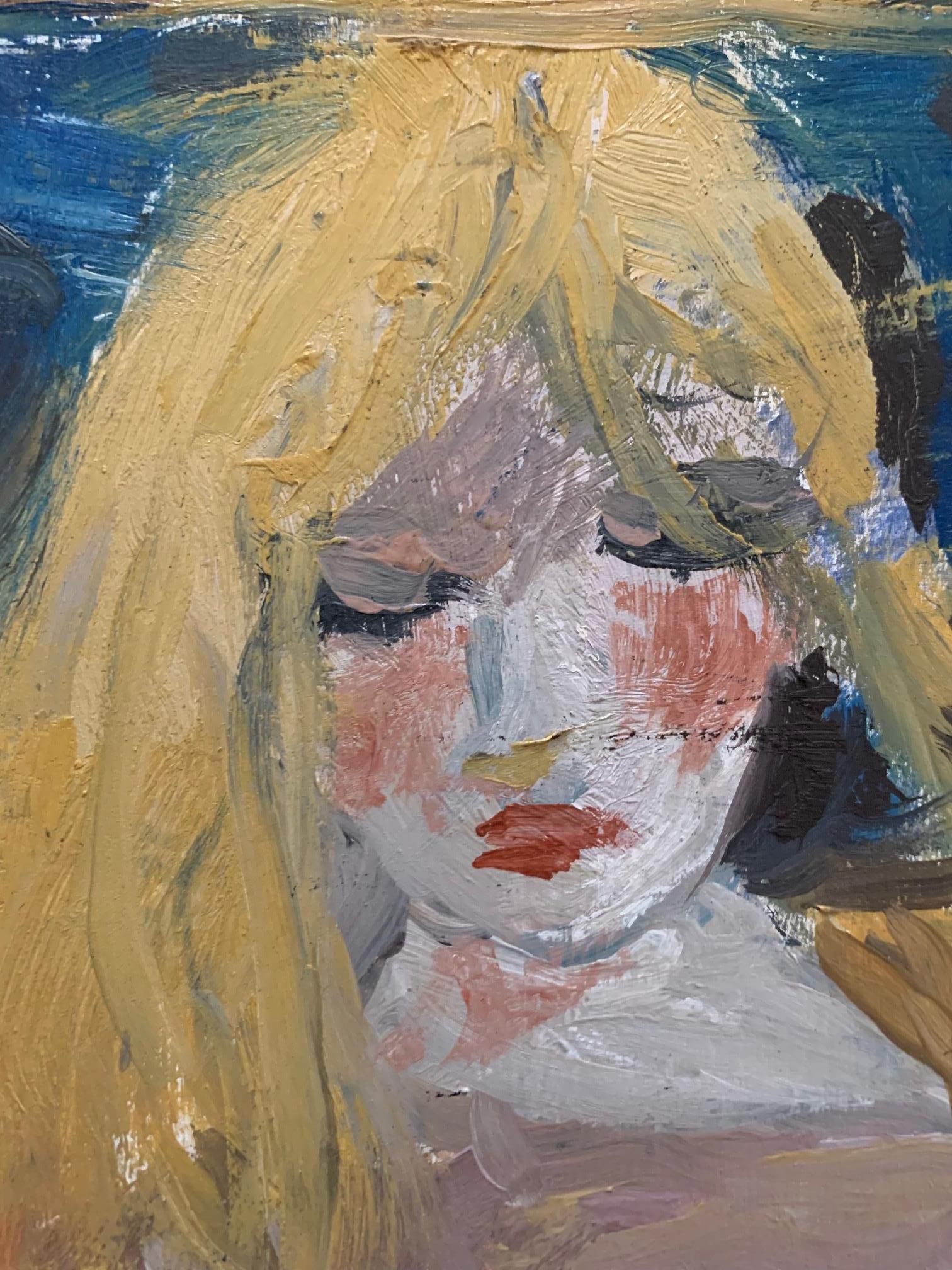 Old Florence von Bruno Paoli – Figuratives Gemälde im Angebot 6