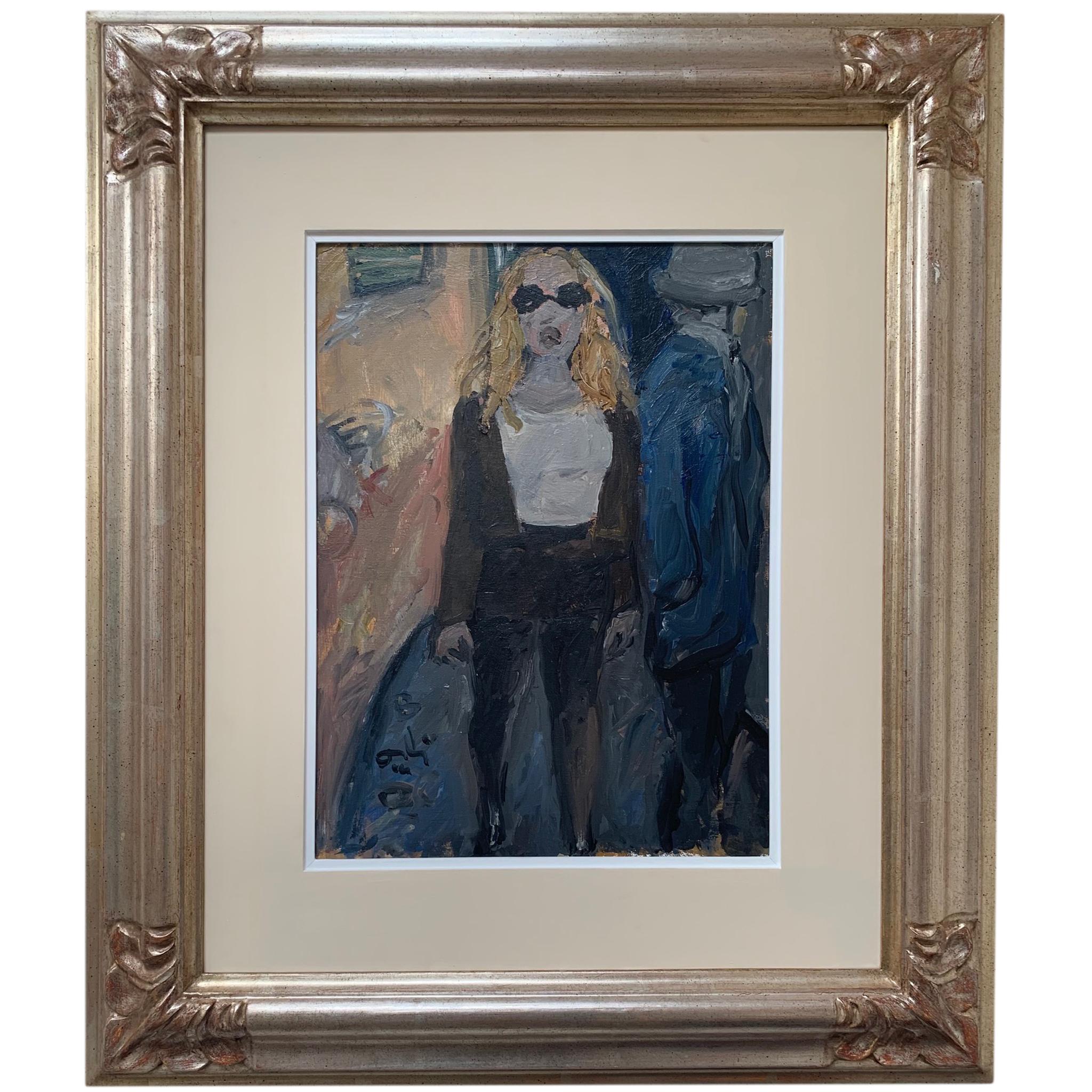 Camino de Bruno Paoli - Pintura figurativa en venta 1