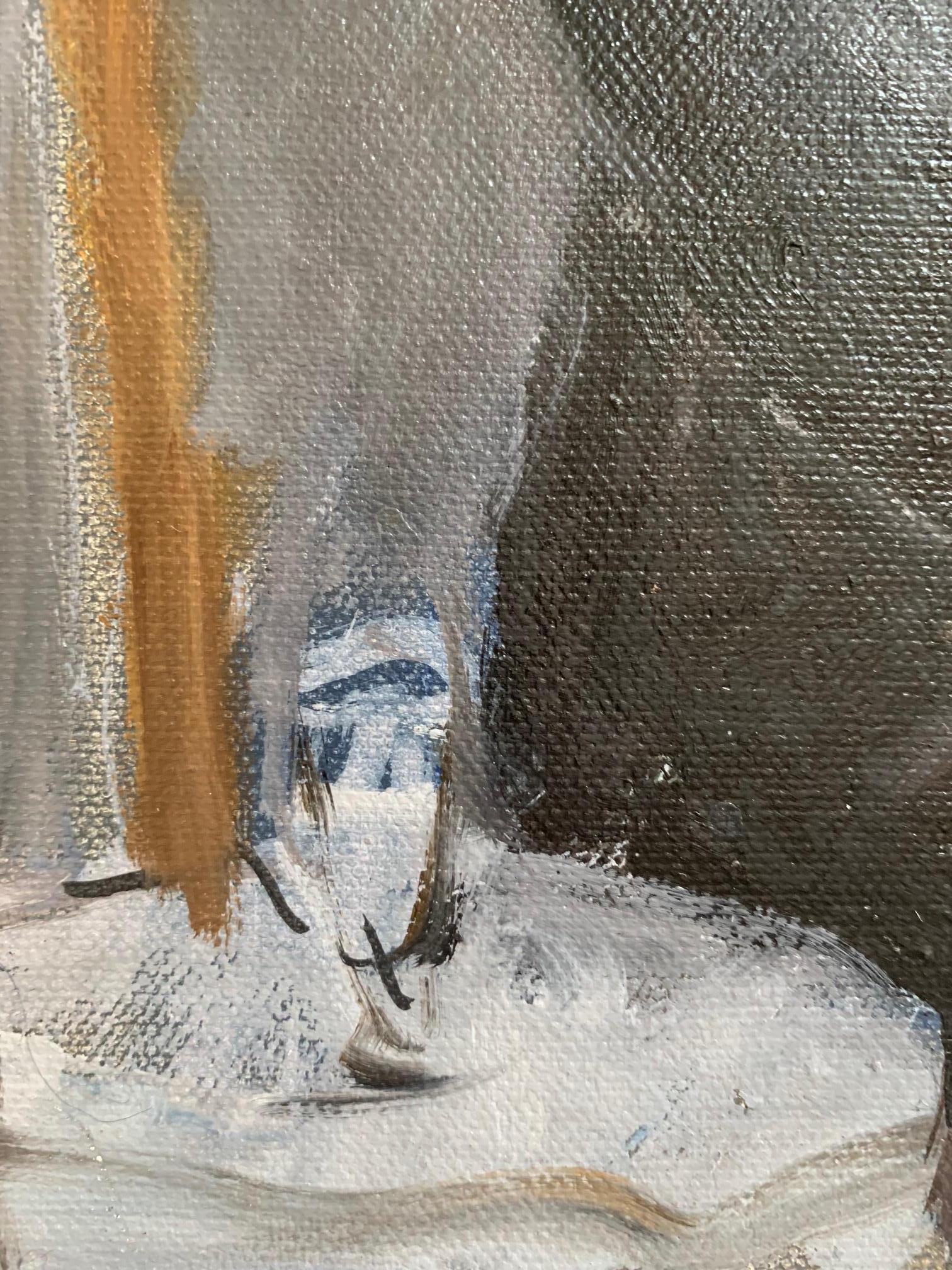 Personages By Bruno Paoli - Figurative Painting For Sale 4