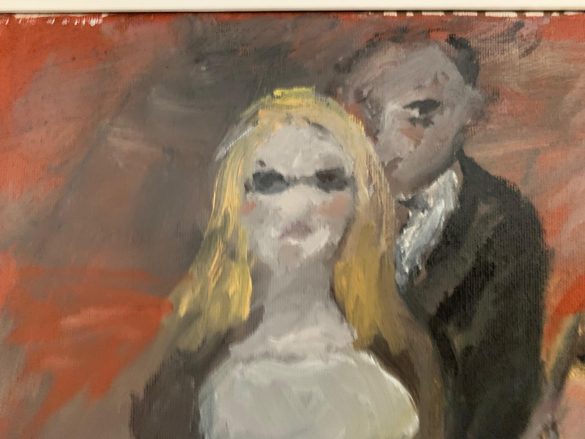 Kissen von Bruno Paoli – Figuratives Gemälde im Angebot 6