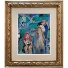 Settee By Bruno Paoli - Pintura figurativa