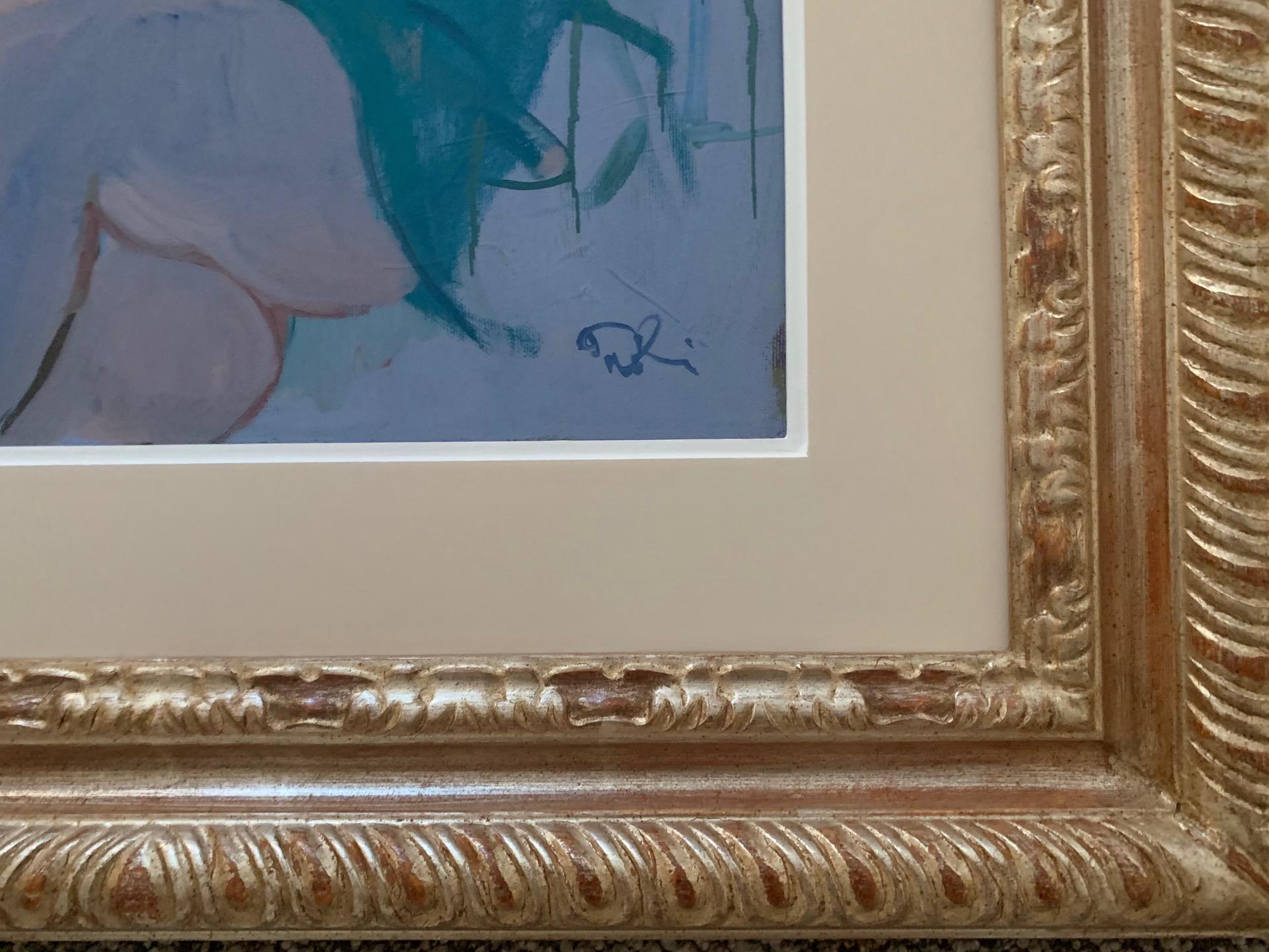 Silvana By Bruno Paoli - Figurative Painting For Sale 3