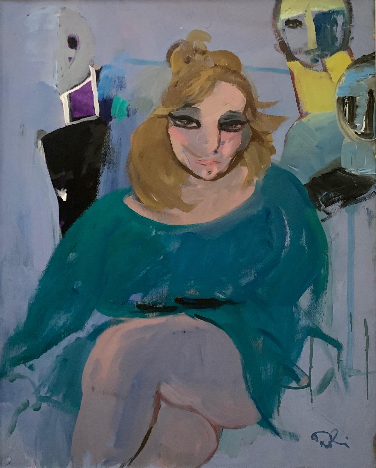 Silvana von Bruno Paoli – Figuratives Gemälde