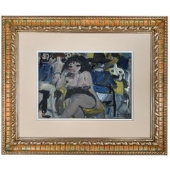 Petit café de Bruno Paoli - Peinture figurative