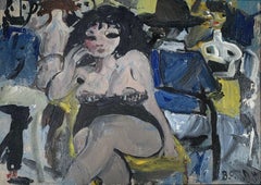 Pequeño Café De Bruno Paoli - Pintura Figurativa