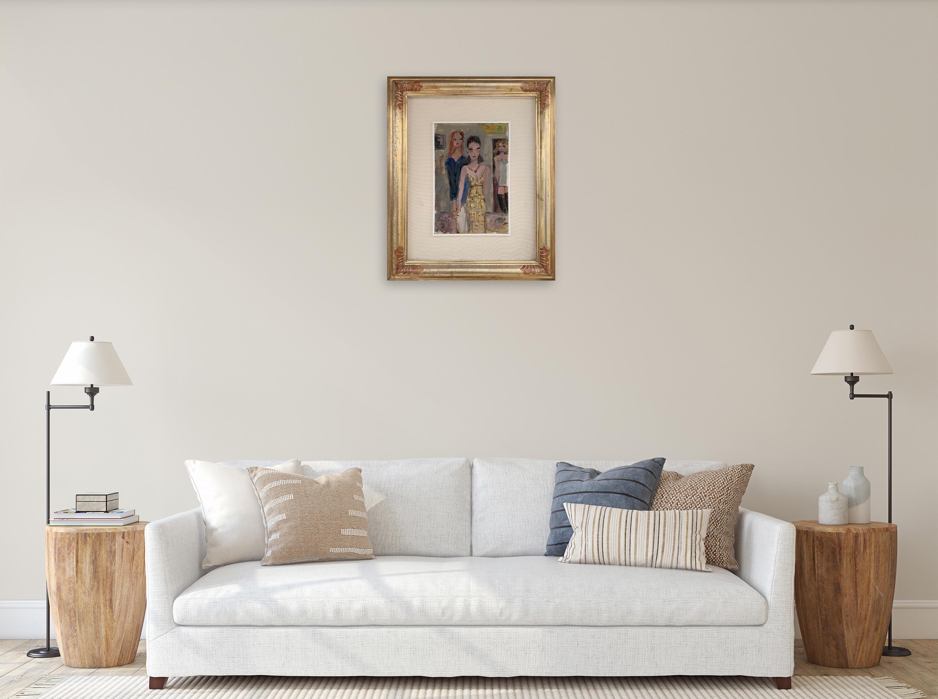 Pequeña periferia de Bruno Paoli - Pintura figurativa en venta 2
