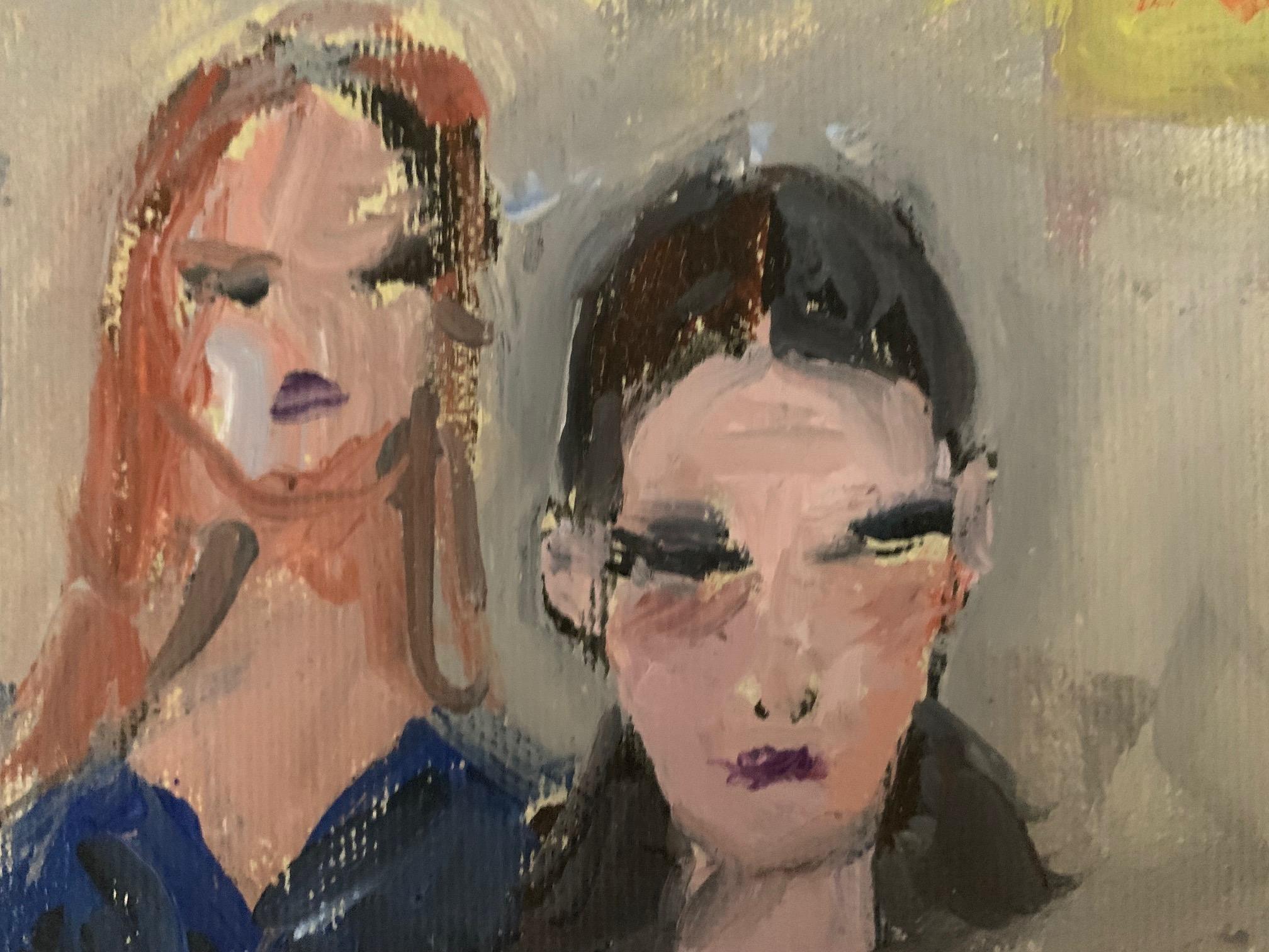 Pequeña periferia de Bruno Paoli - Pintura figurativa en venta 3