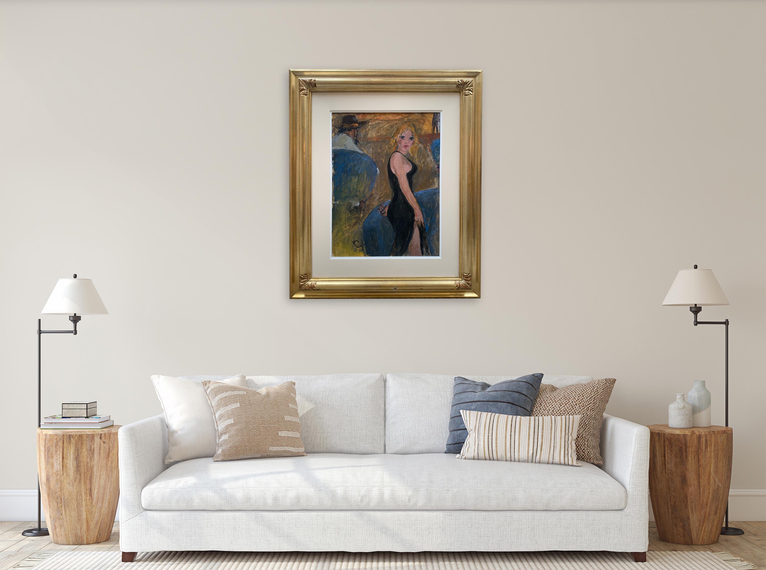 Sofas By Bruno Paoli - Figurative Painting For Sale 2