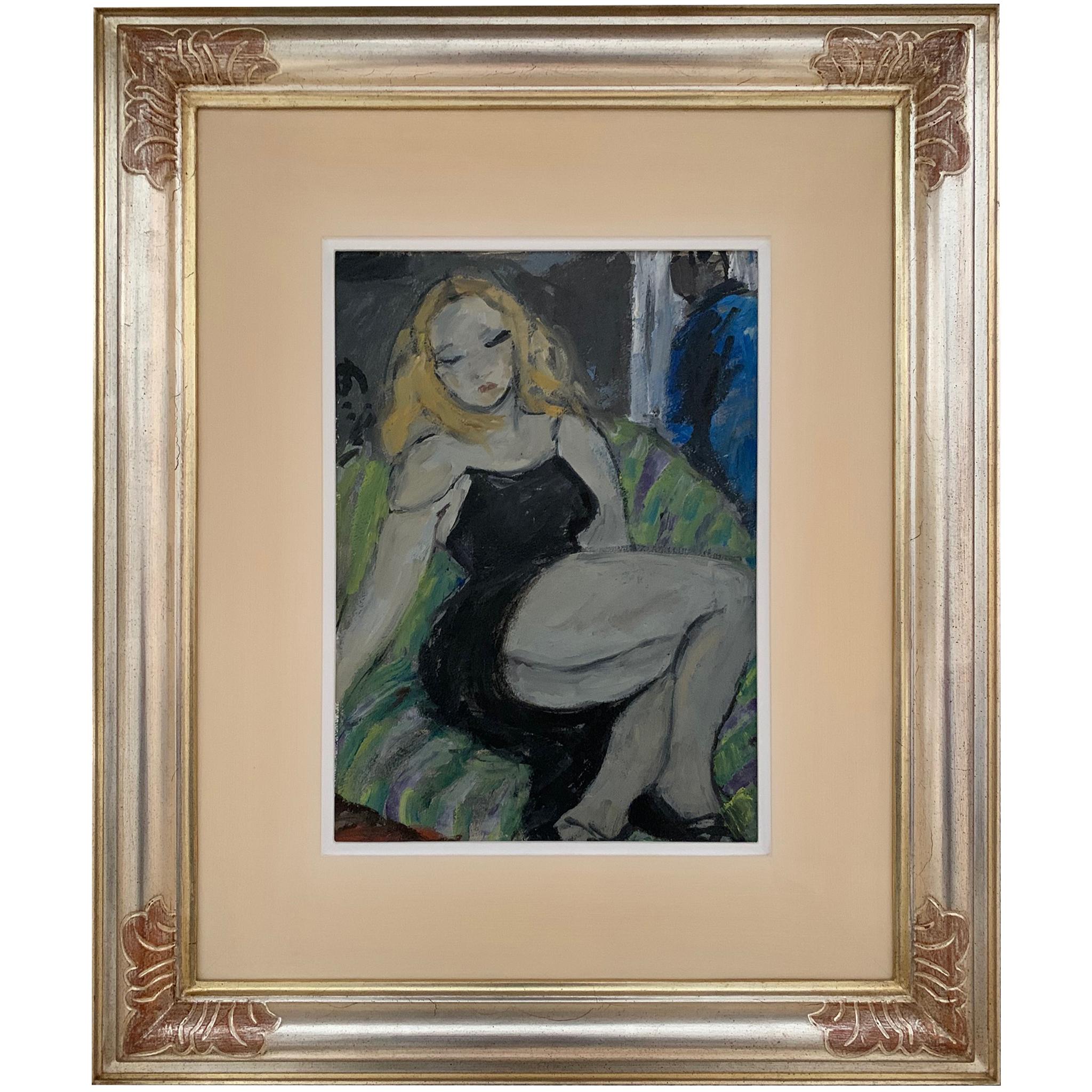 Zeichnungen von Bruno Paoli – Figurative Malerei im Angebot 1