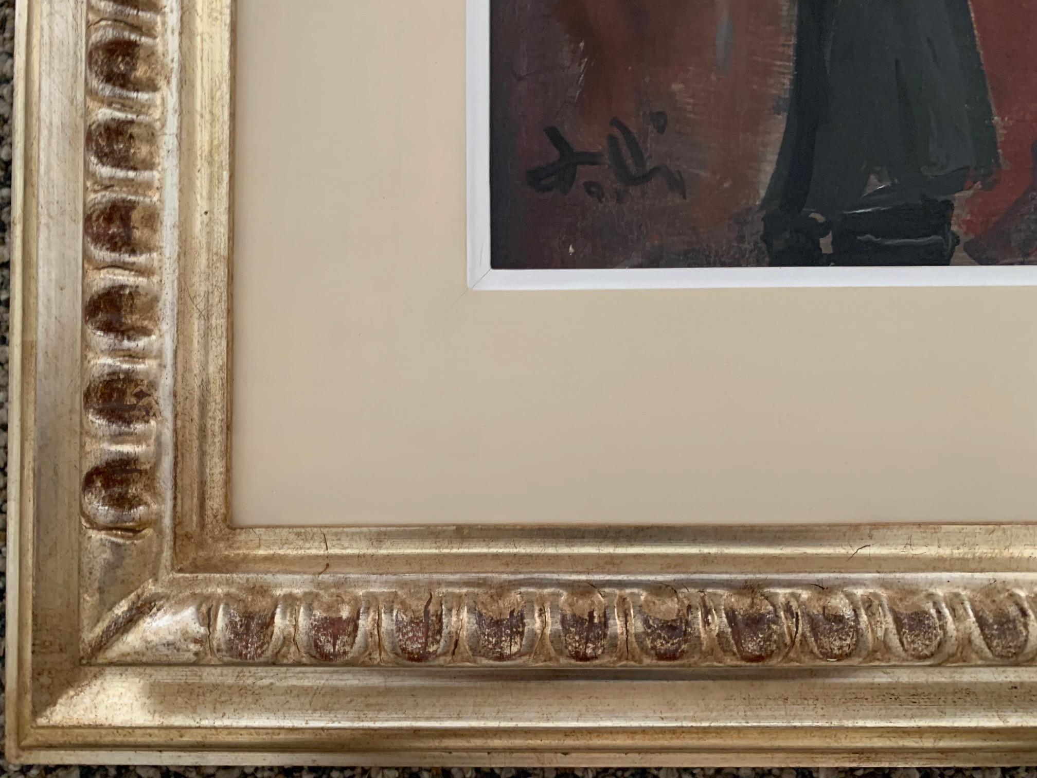 El Cortejo De Bruno Paoli - Pintura Figurativa en venta 4