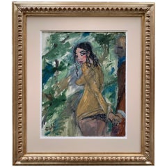 Der Wald von Bruno Paoli – figuratives Gemälde