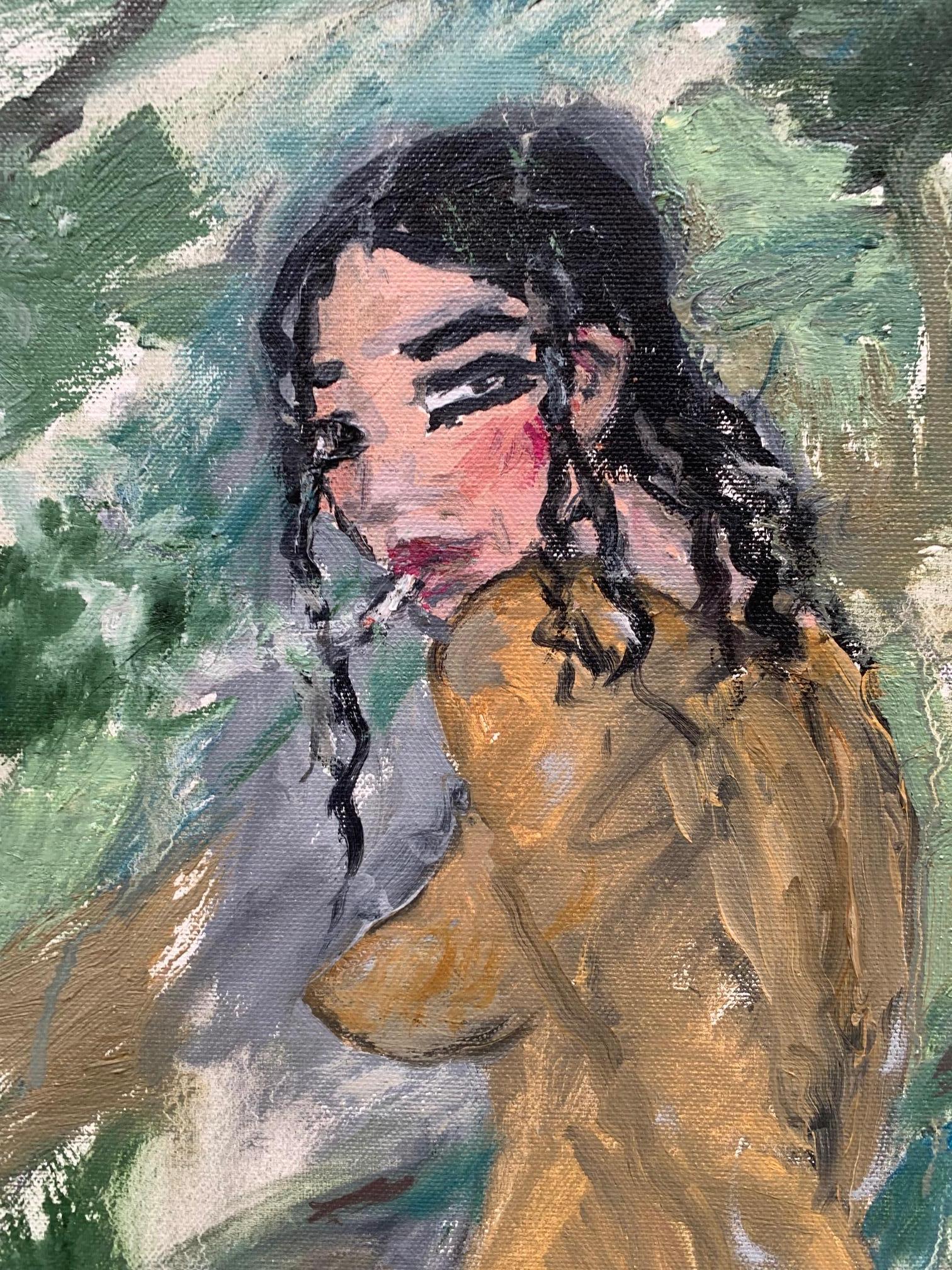 El Bosque De Bruno Paoli - Pintura Figurativa en venta 3