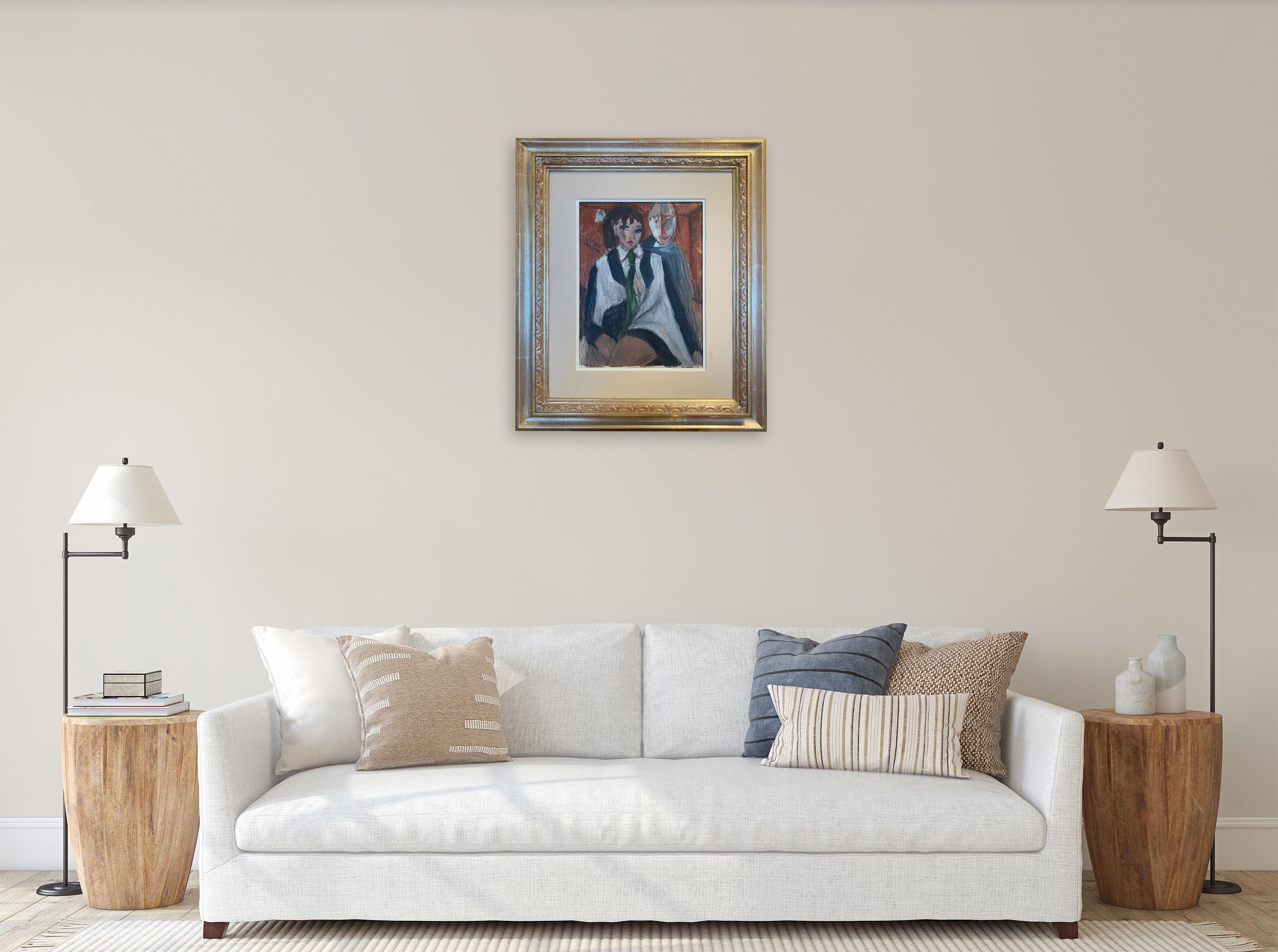 The Jole By Bruno Paoli - Figurative Painting For Sale 2
