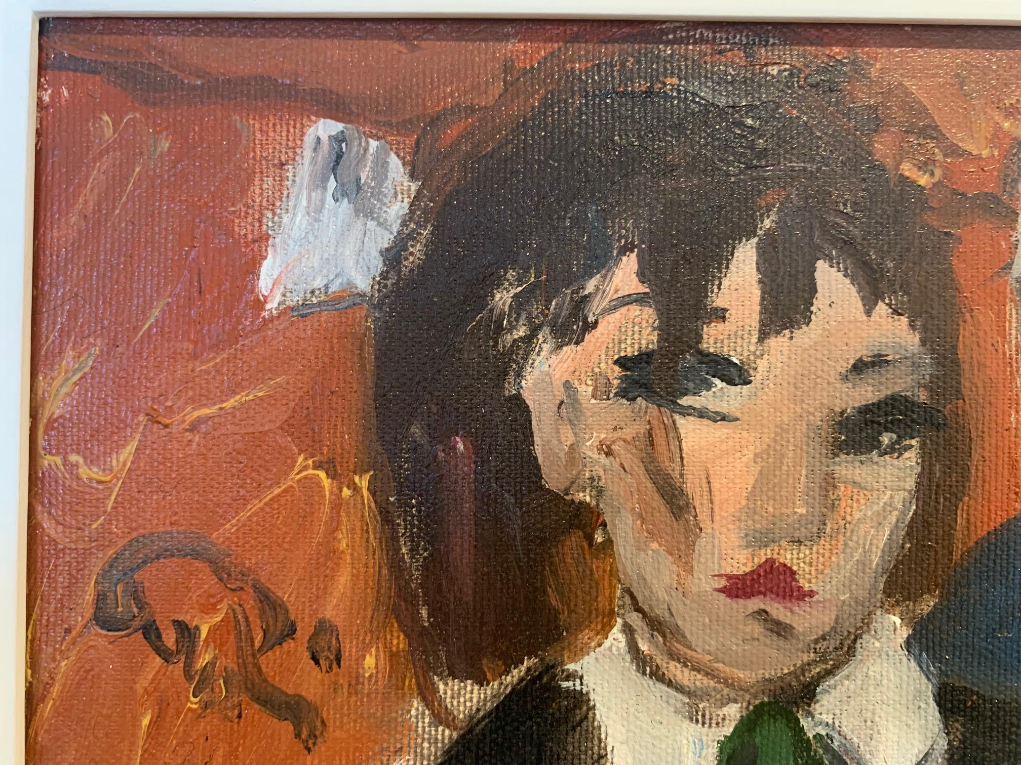 The Jole By Bruno Paoli - Figurative Painting For Sale 3