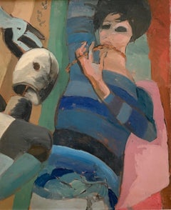 The Mannequin By Bruno Paoli - Figurative Painting