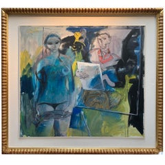 The Painter By Bruno Paoli - Figurative Painting