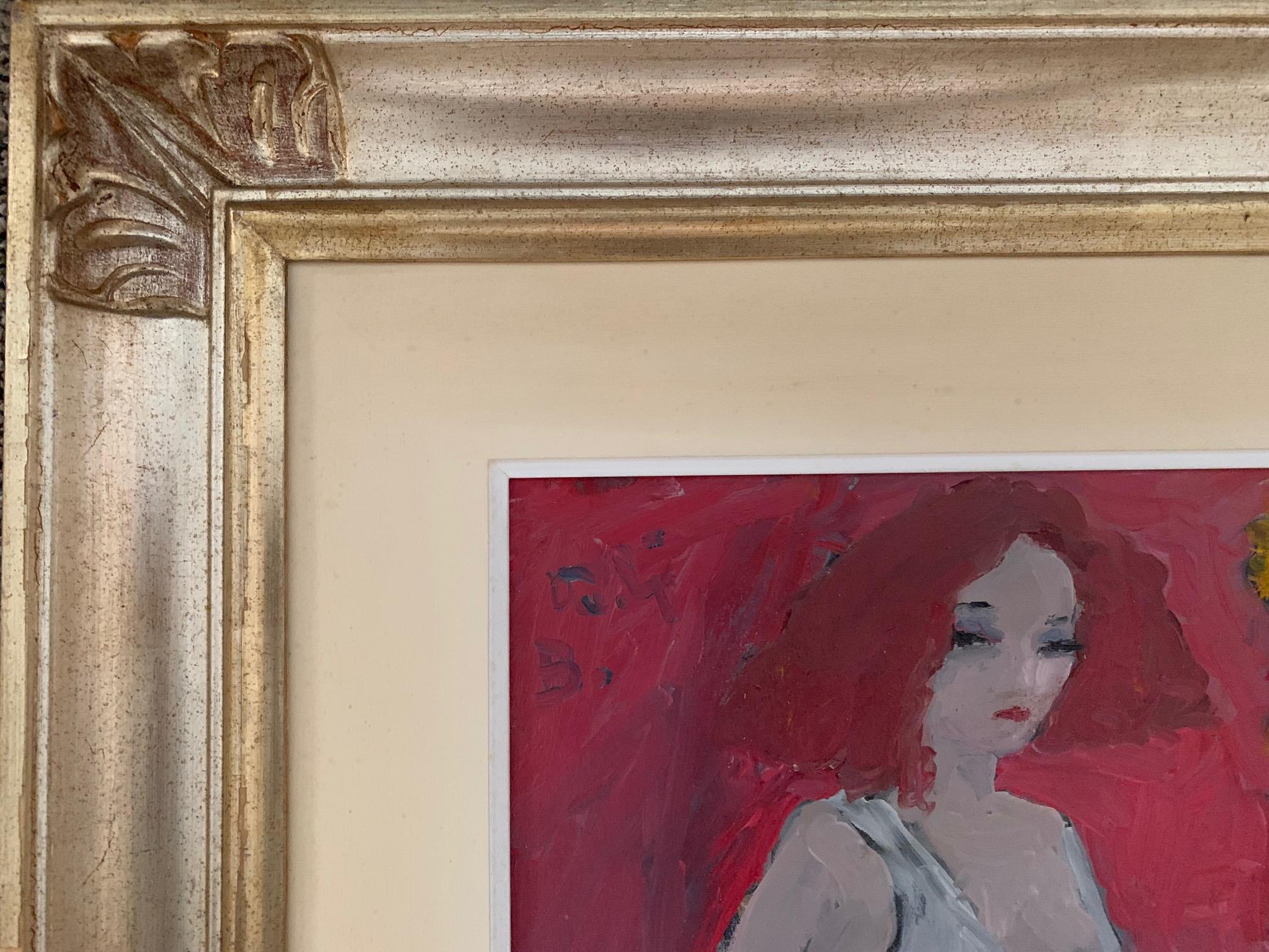 La habitación de Bruno Paoli - Pintura figurativa en venta 3