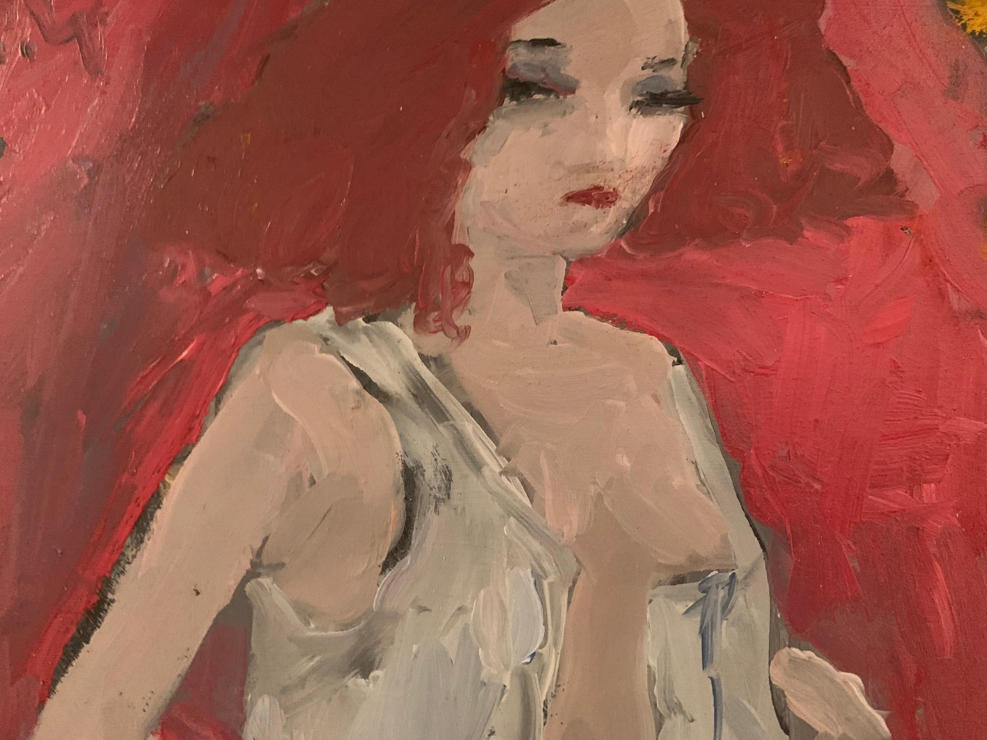 La habitación de Bruno Paoli - Pintura figurativa en venta 4