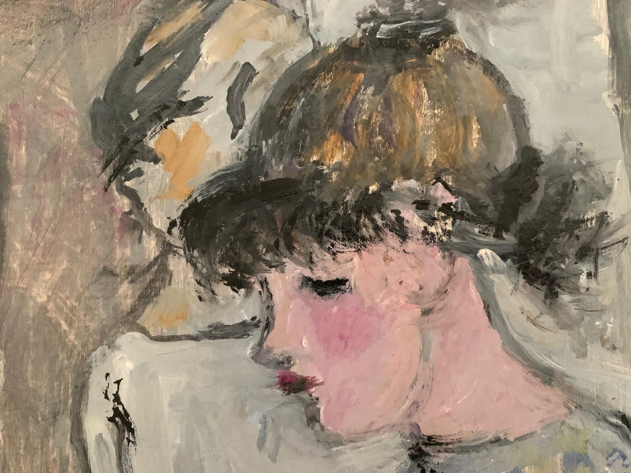 Die Straßen von Bruno Paoli – figuratives Gemälde im Angebot 3
