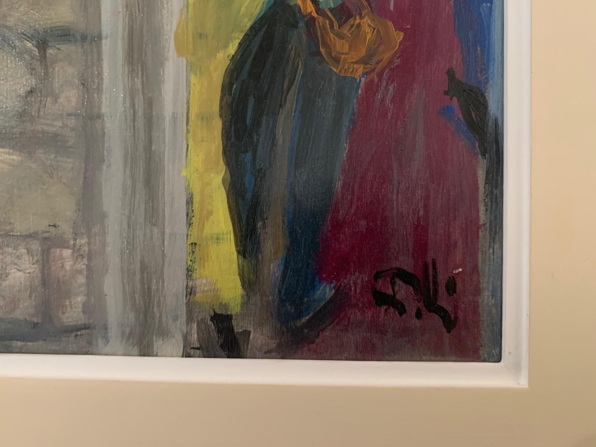 El Muro De Florencia De Bruno Paoli - Pintura Figurativa en venta 5
