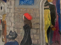 The Wall Of Florence By Bruno Paoli - Figurative Painting