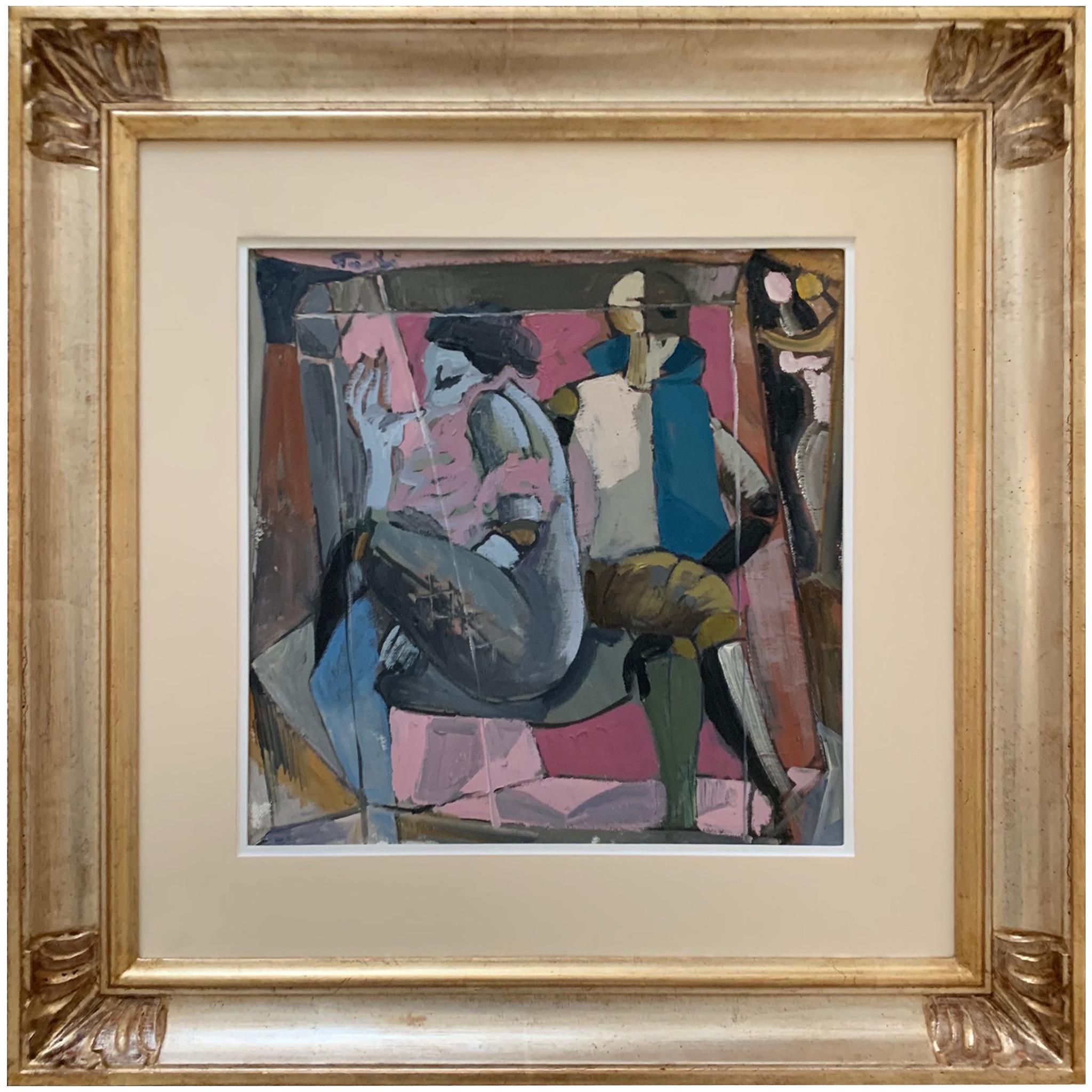 Teatro di Bruno Paoli - Pittura figurativa in vendita 1