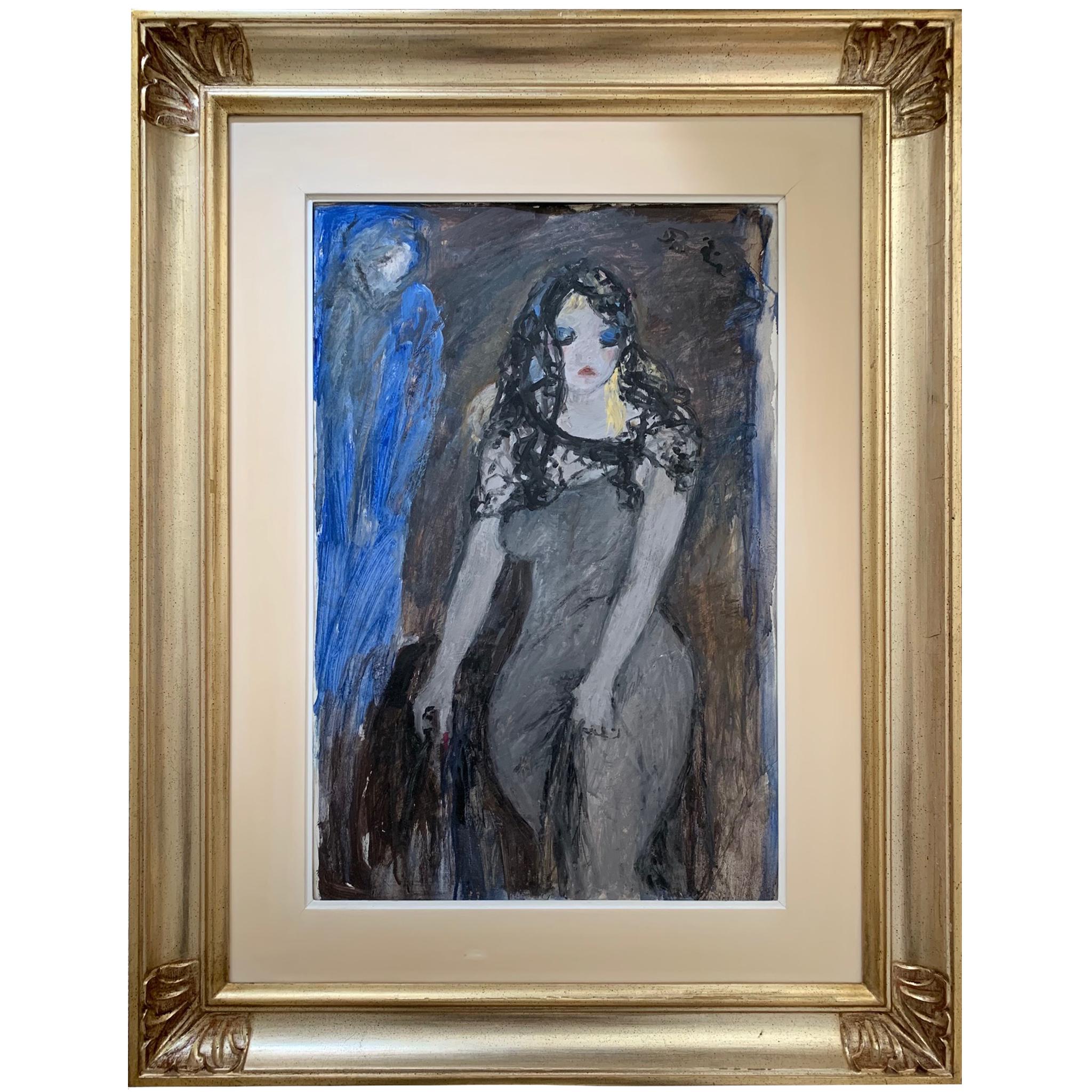 Teatro di Bruno Paoli - Pittura figurativa in vendita 1