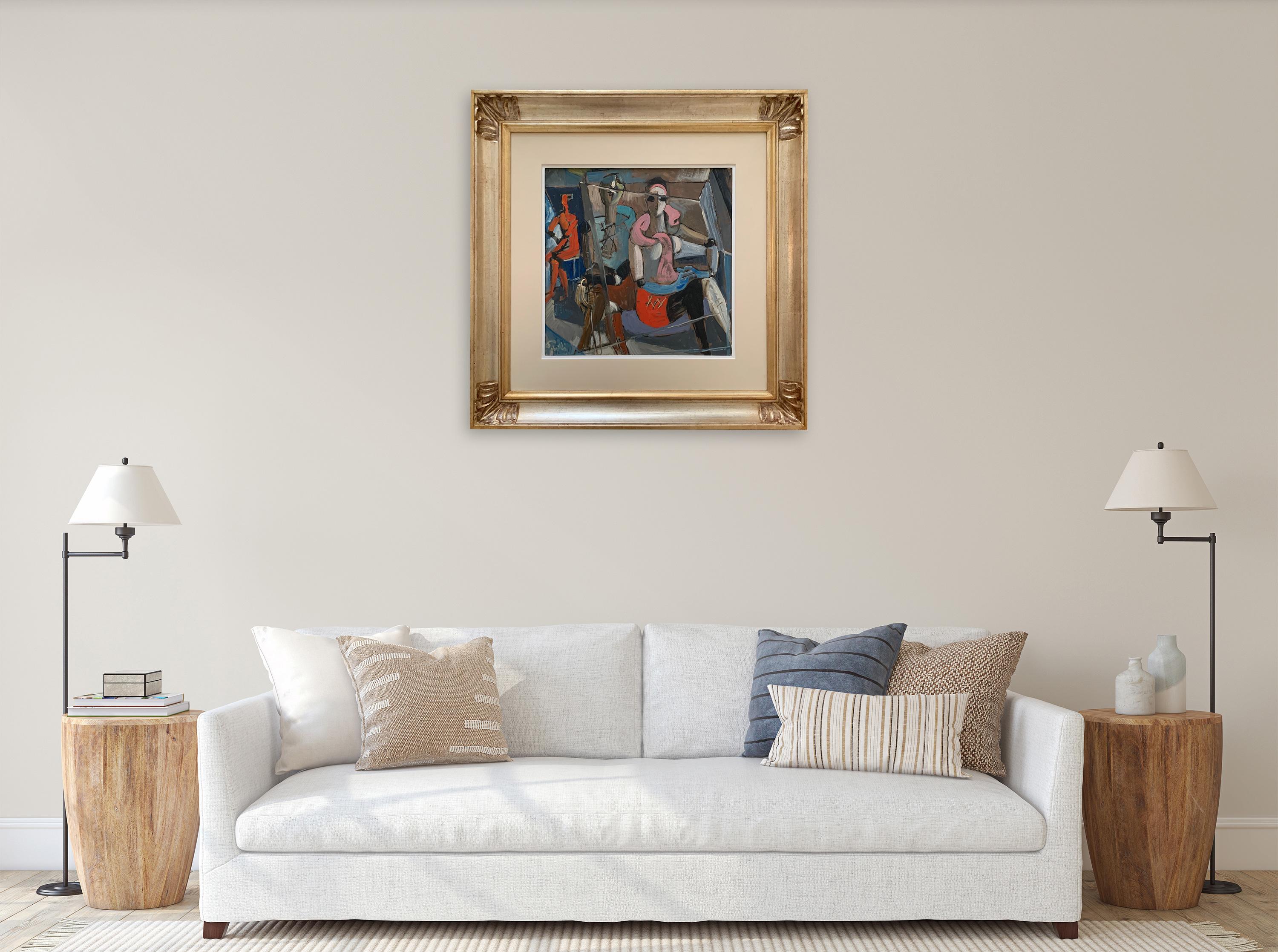Teatro di Bruno Paoli - Pittura figurativa in vendita 2