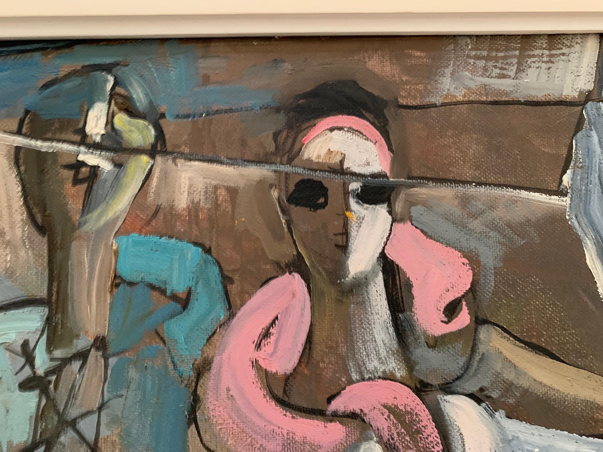 Teatro di Bruno Paoli - Pittura figurativa in vendita 4