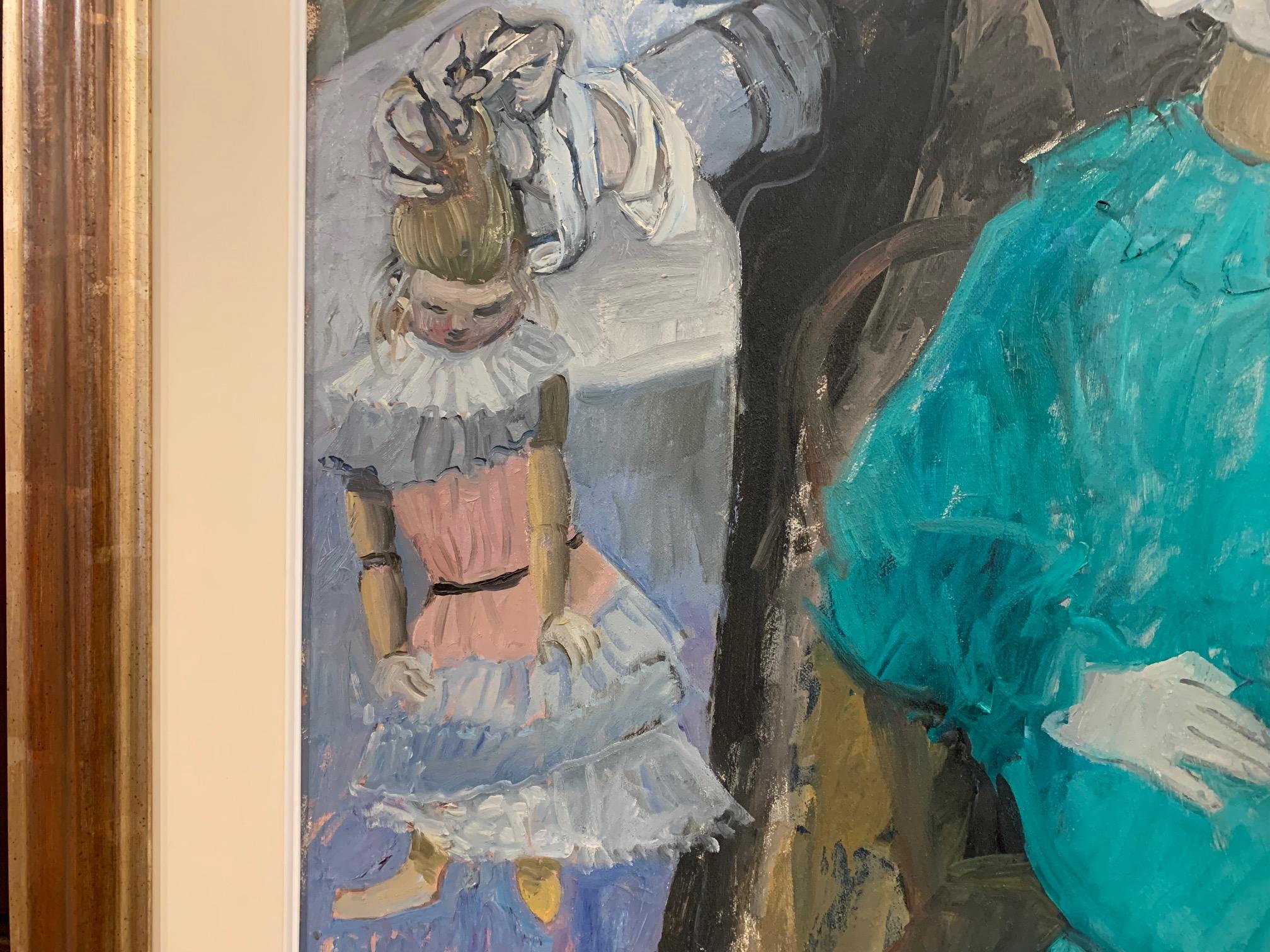 Theater By Bruno Paoli - Figurative Painting For Sale 4