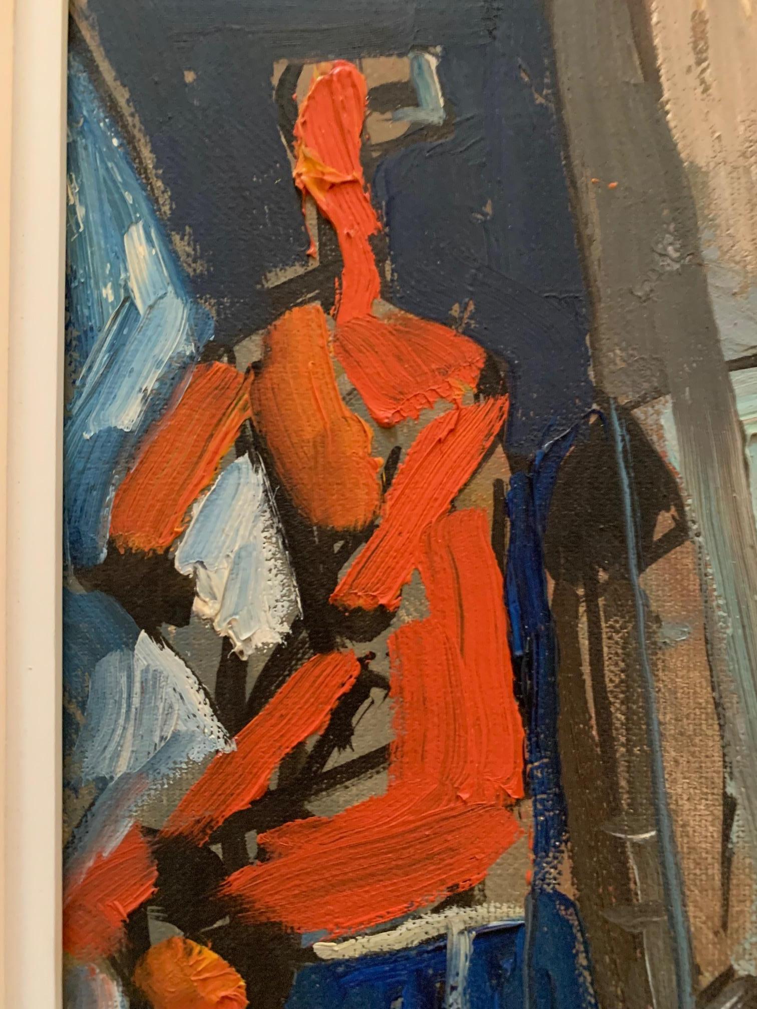 Teatro di Bruno Paoli - Pittura figurativa in vendita 5