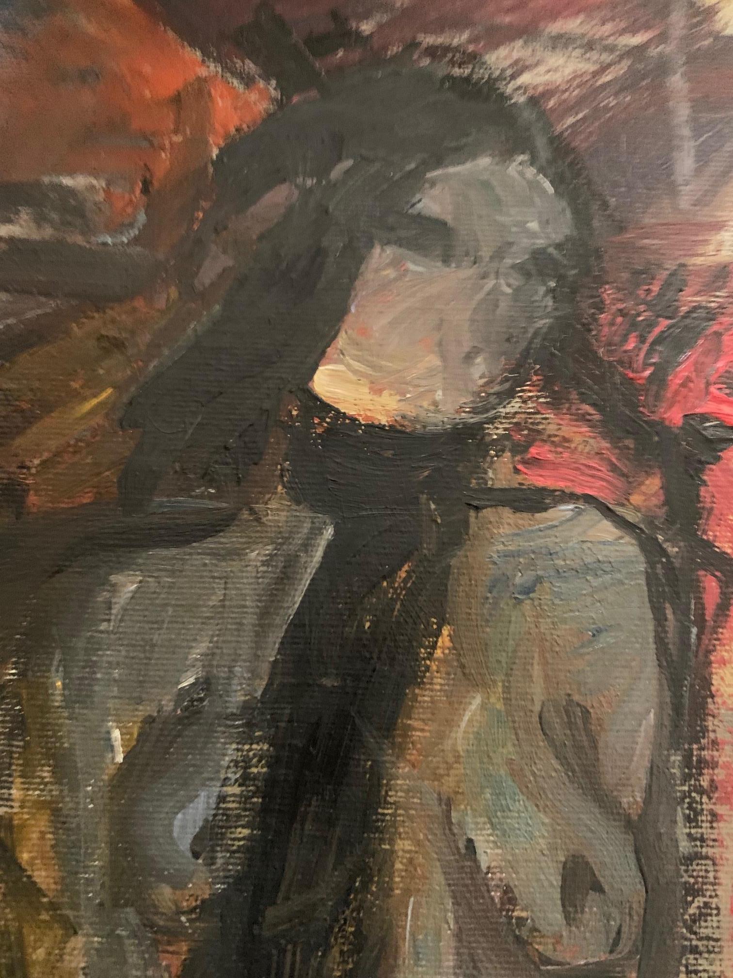 Theater By Bruno Paoli - Figurative Painting For Sale 5