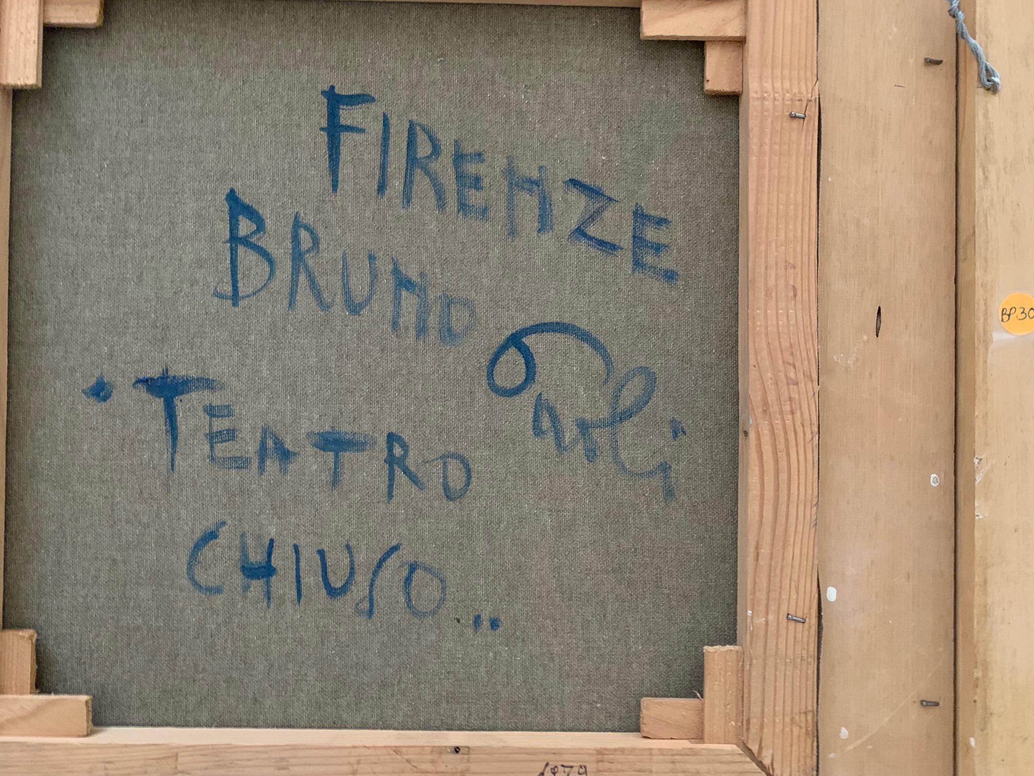 Teatro di Bruno Paoli - Pittura figurativa in vendita 6