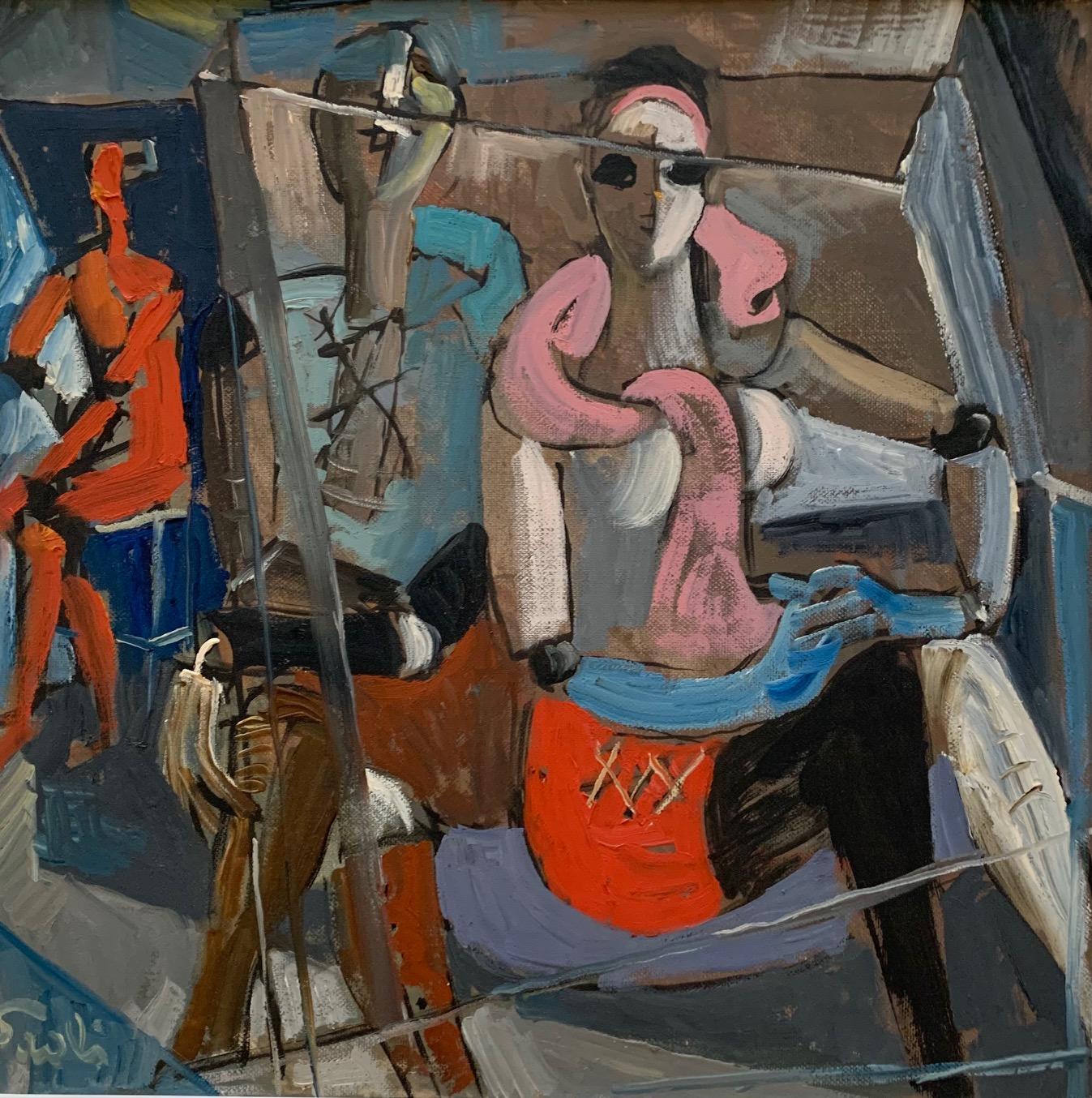 Il certificato di autenticità e il catalogo dell'artista sono inclusi.

Bruno Paoli (1915-2005)
Insegnare ai maestri ha contribuito a creare questo maestro contemporaneo.
Bruno è stato professore d'arte a Firenze negli anni '50 prima di ottenere un