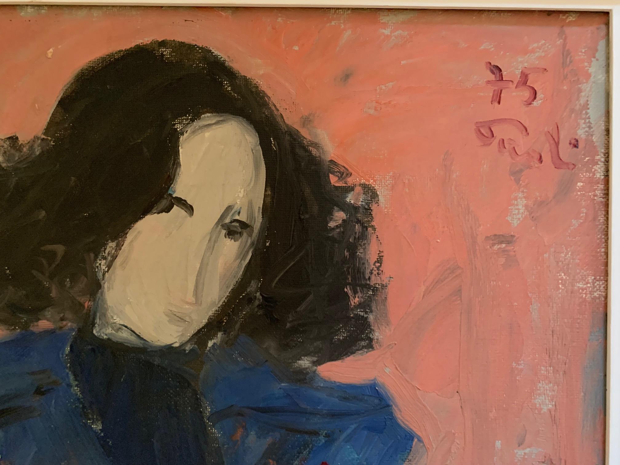 Zeit von Bruno Paoli – Figuratives Gemälde im Angebot 3