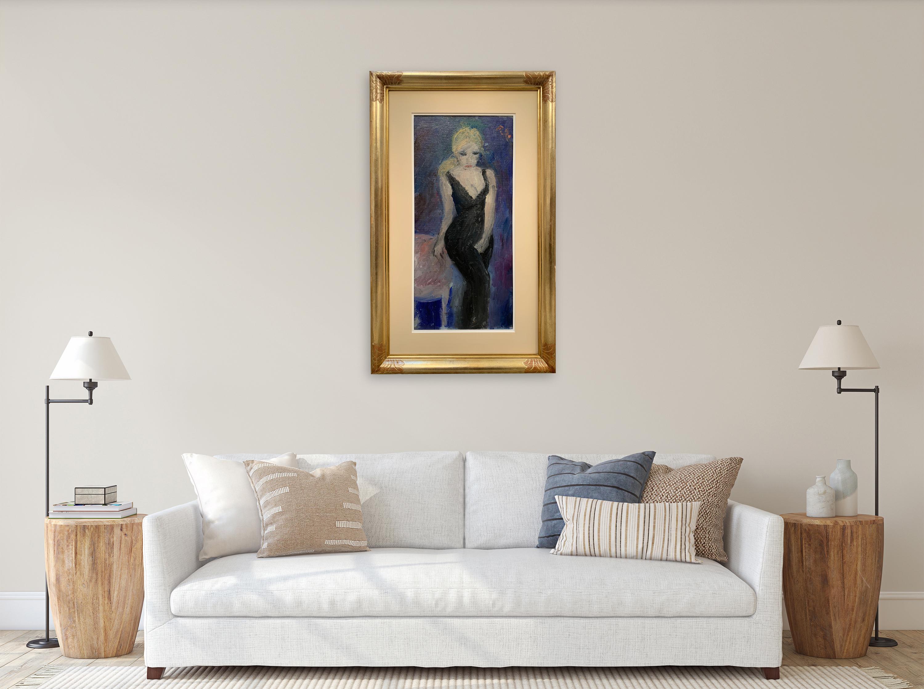 To Lollia von Bruno Paoli – Figuratives Gemälde im Angebot 2