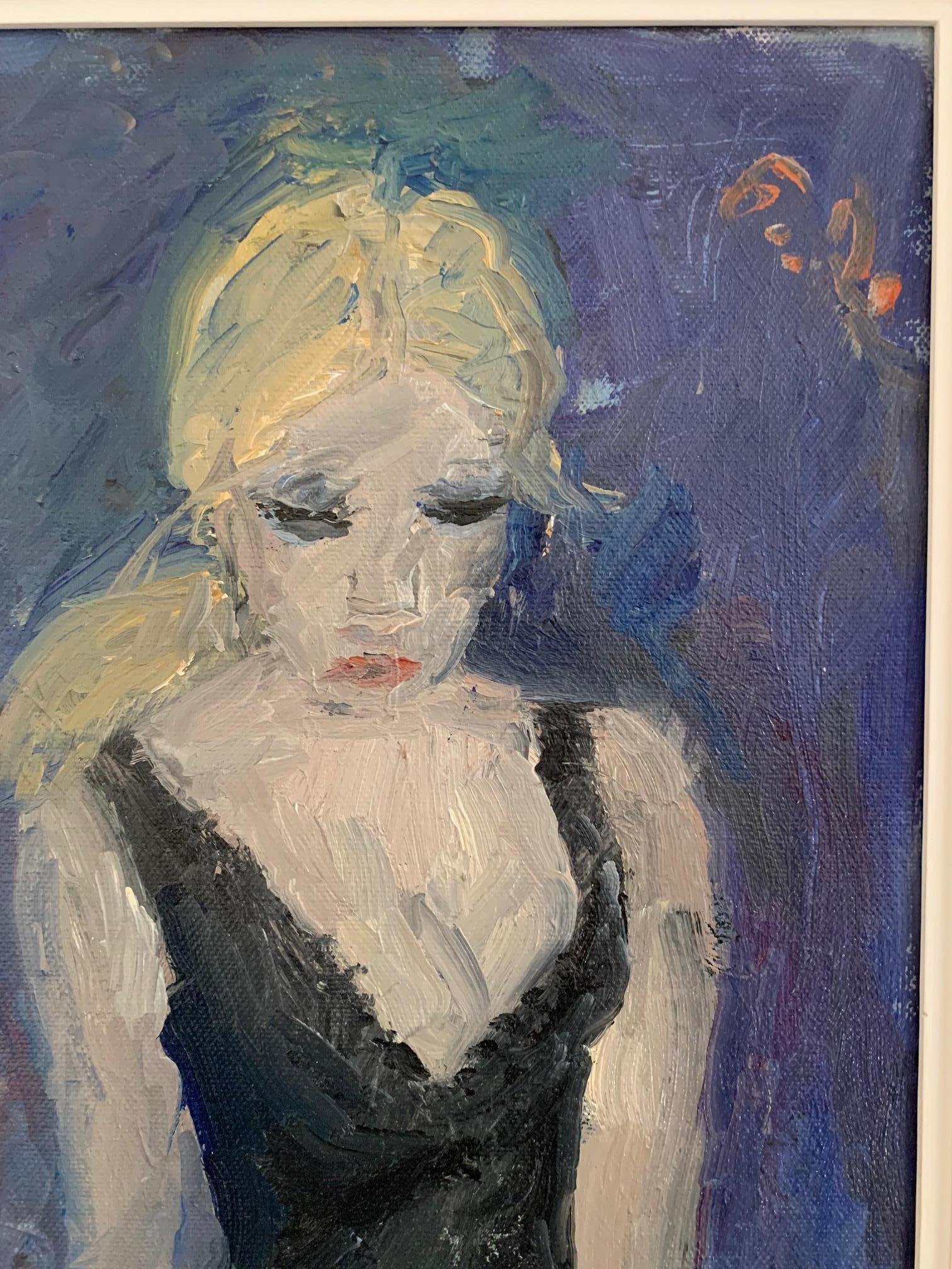 To Lollia von Bruno Paoli – Figuratives Gemälde im Angebot 3