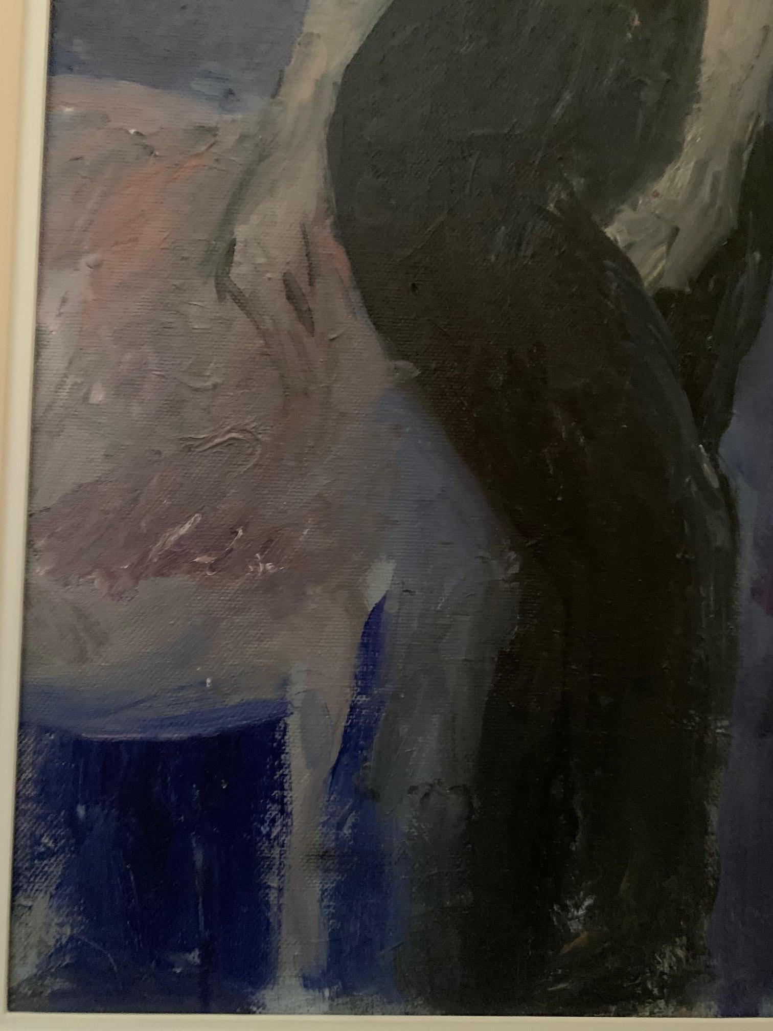 To Lollia von Bruno Paoli – Figuratives Gemälde im Angebot 4
