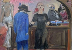 Heute Close To 2000 von Bruno Paoli – Figuratives Gemälde