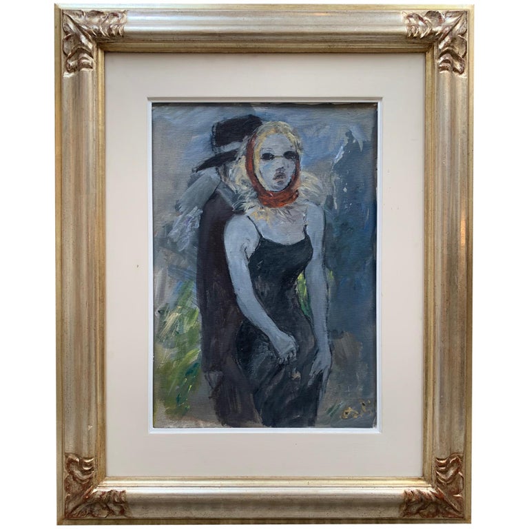 Bruno Paoli Twilight By Bruno Paoli Figurative Painting For Sale at