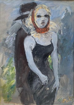 Bruno Paoli - Twilight By Bruno Paoli - Figurative Painting Twilight By Bruno Paoli - Figurative Painting